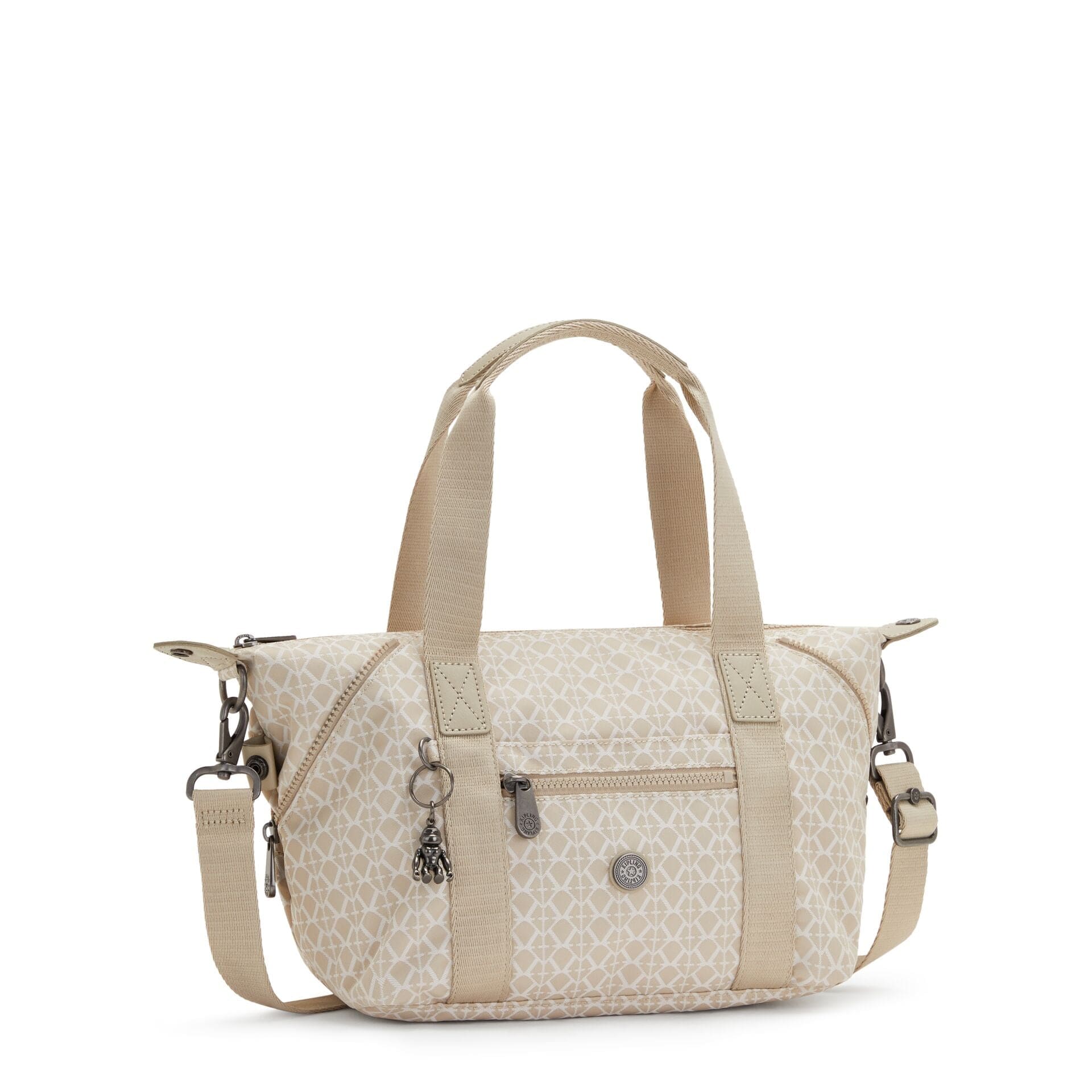KIPLING Shoulder Bags Female Signature Beige ART MINI
