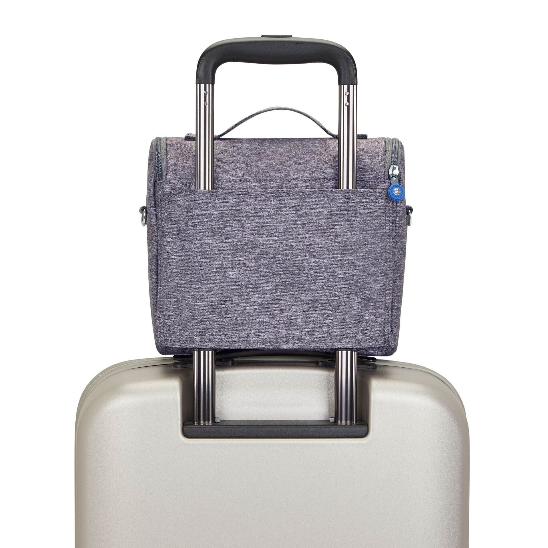 حقيبة غداء كيبلينج نيو كيشيرو، كبيرة الحجم، من قماش جيرسي تقريبًا، مع جراب عربة، طراز C2I5356-1GB