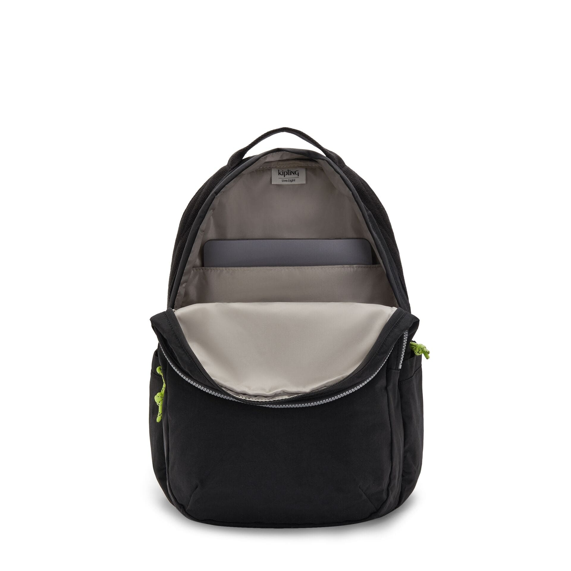 KIPLING-XAVI-Large backpack-Valley Black C-I7008-74M