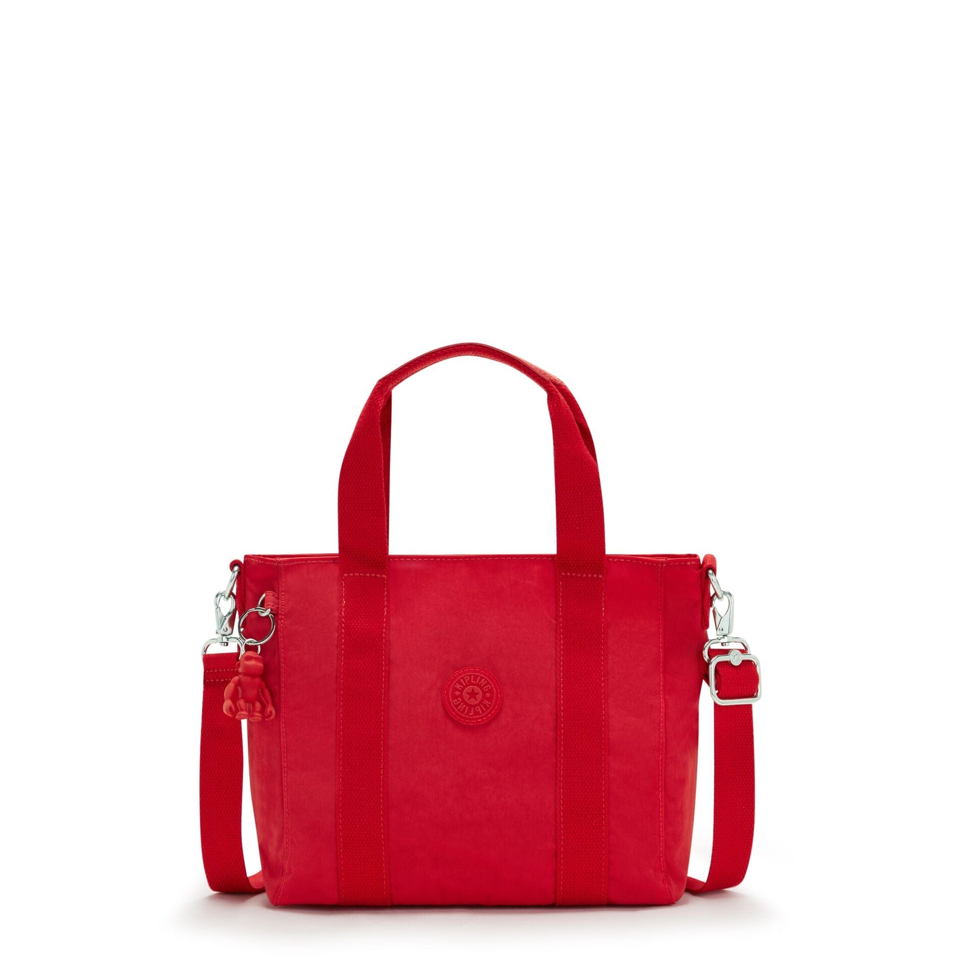 KIPLING-ASSENI MINI-Small tote (with removable shoulderstrap)-Red Rouge-I7149-Z33
