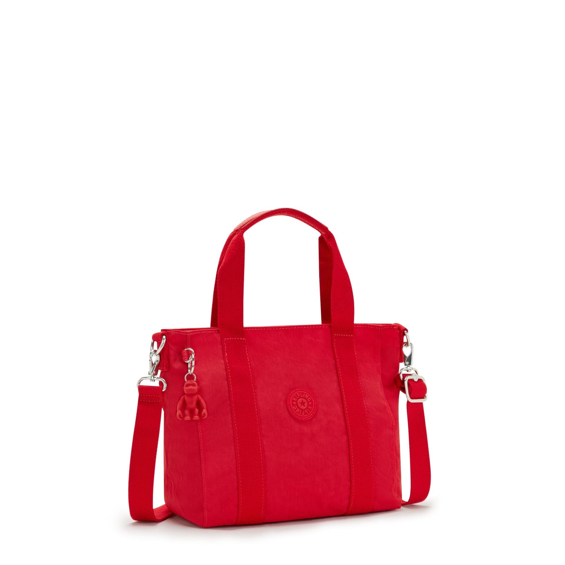 KIPLING-ASSENI MINI-Small tote (with removable shoulderstrap)-Red Rouge-I7149-Z33