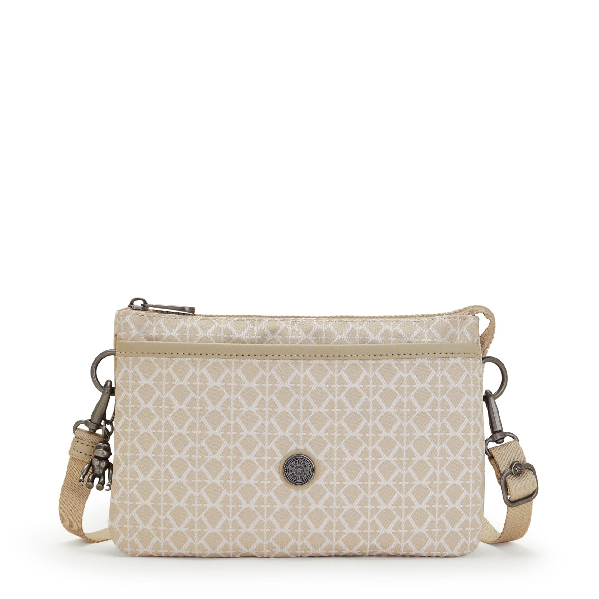 KIPLING-Riri-Small crossbody (with removable strap)-Signature Beige-I7679-R63