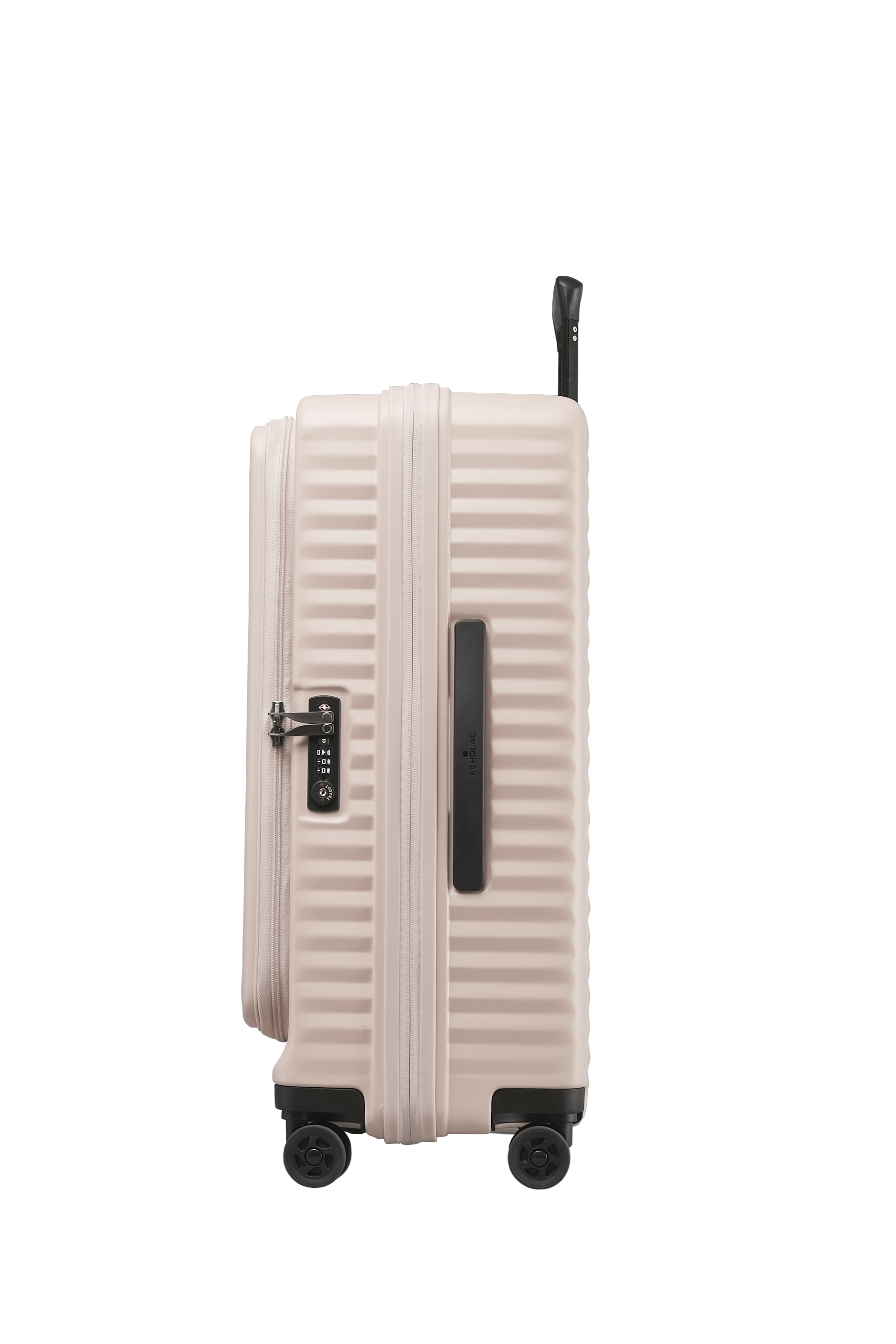 حقيبة أمتعة إيكولاك سيليسترا، مقاس ٢٠ بوصة، بأربع عجلات مزدوجة، لون وردي - PC183 وردي ٢٠