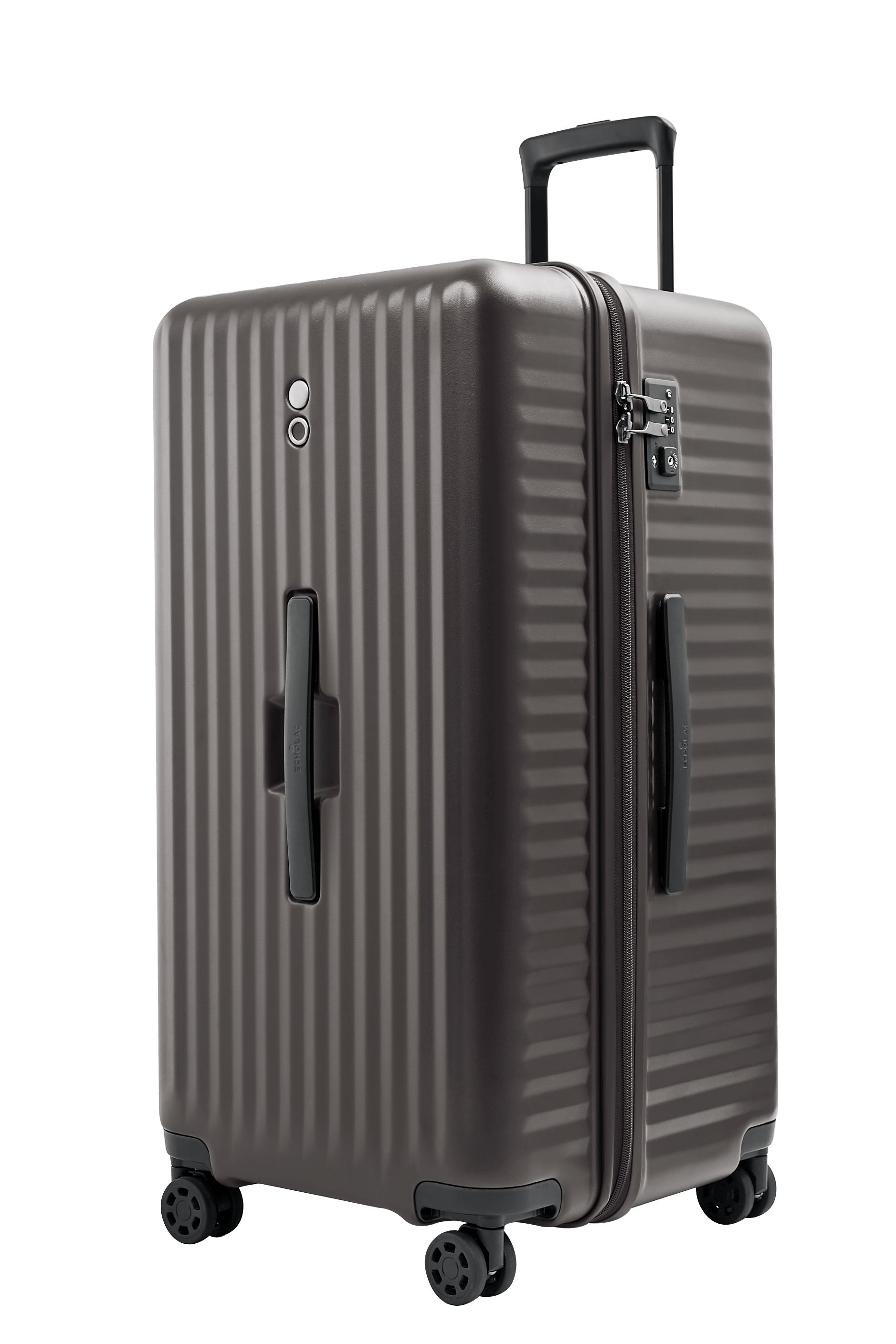 عربة أمتعة إيكولاك سيليسترا، مقاس 28 بوصة، بأربع عجلات مزدوجة، رمادية - PC183K رمادي 28