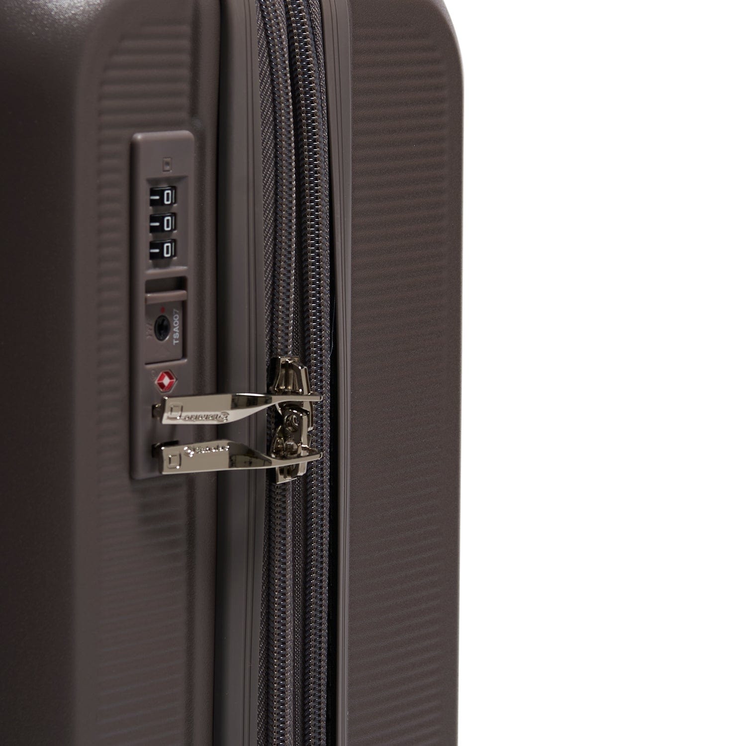 حقيبة سفر إيكولاك سينس الصلبة القابلة للتوسيع بأربع عجلات مزدوجة، مقاس 78 سم، لون بني - CHT0023S - 28 بني