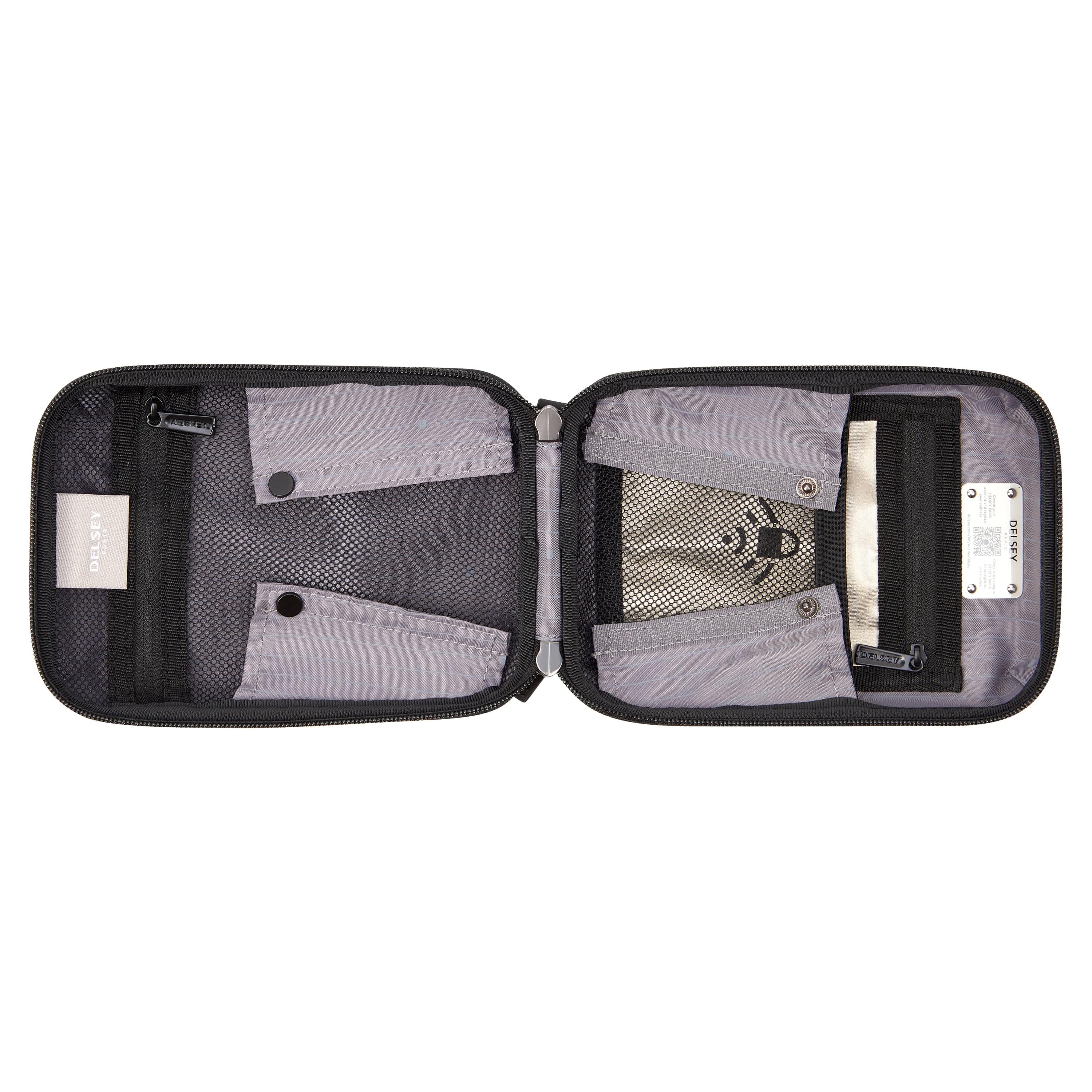 حقيبة ديلسي باريس سيكيورتايم الصلبة مع حزام كتف قابل للإزالة - لون أنثراسيت - 00217311501