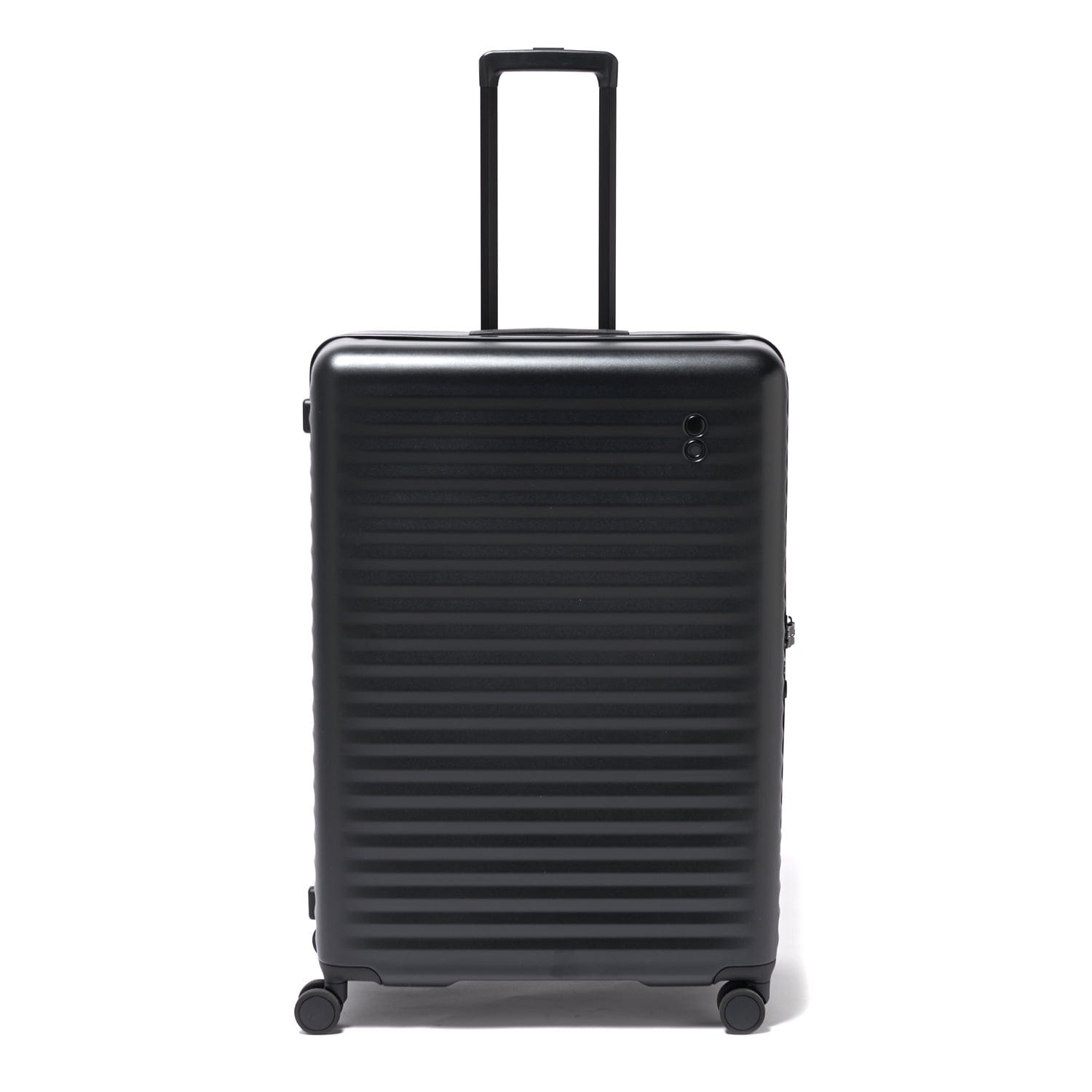 Echolac Celestra 75cm Hardcase Expandable 4 Double Wheel Check-In Luggage Trolley Black - PC183 28 WOE Black