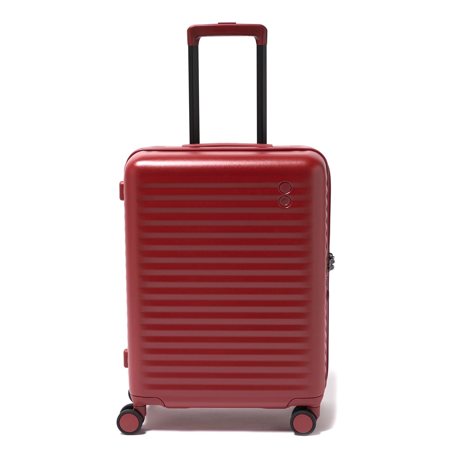 Echolac Celestra 54.5cm Hardcase Expandable 4 Double Wheel Cabin Luggage Trolley Red - PC183 20 WOE Red