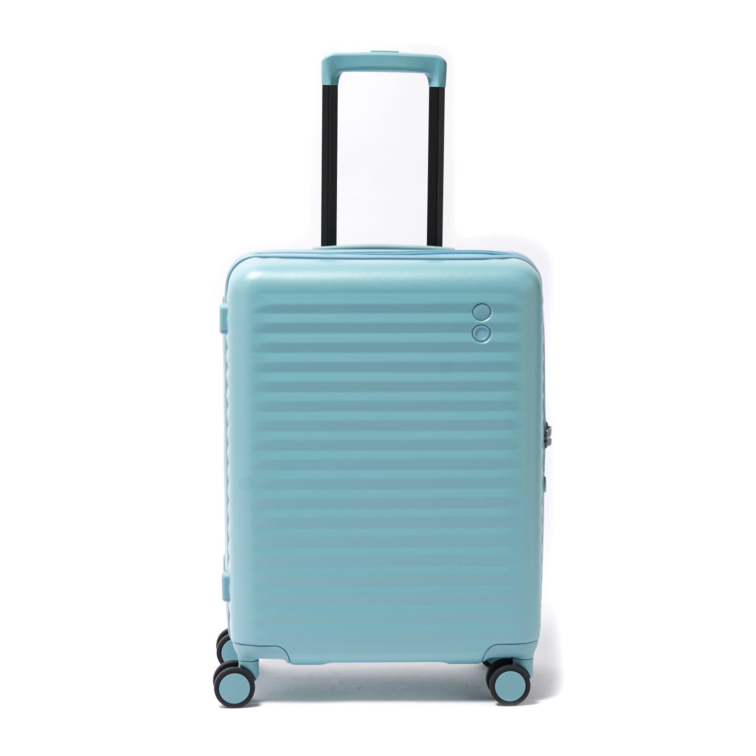 Echolac Celestra 54.5cm Hardcase Expandable 4 Double Wheel Cabin Luggage Trolley Slate Blue - PC183 20 WOE Slate Blue