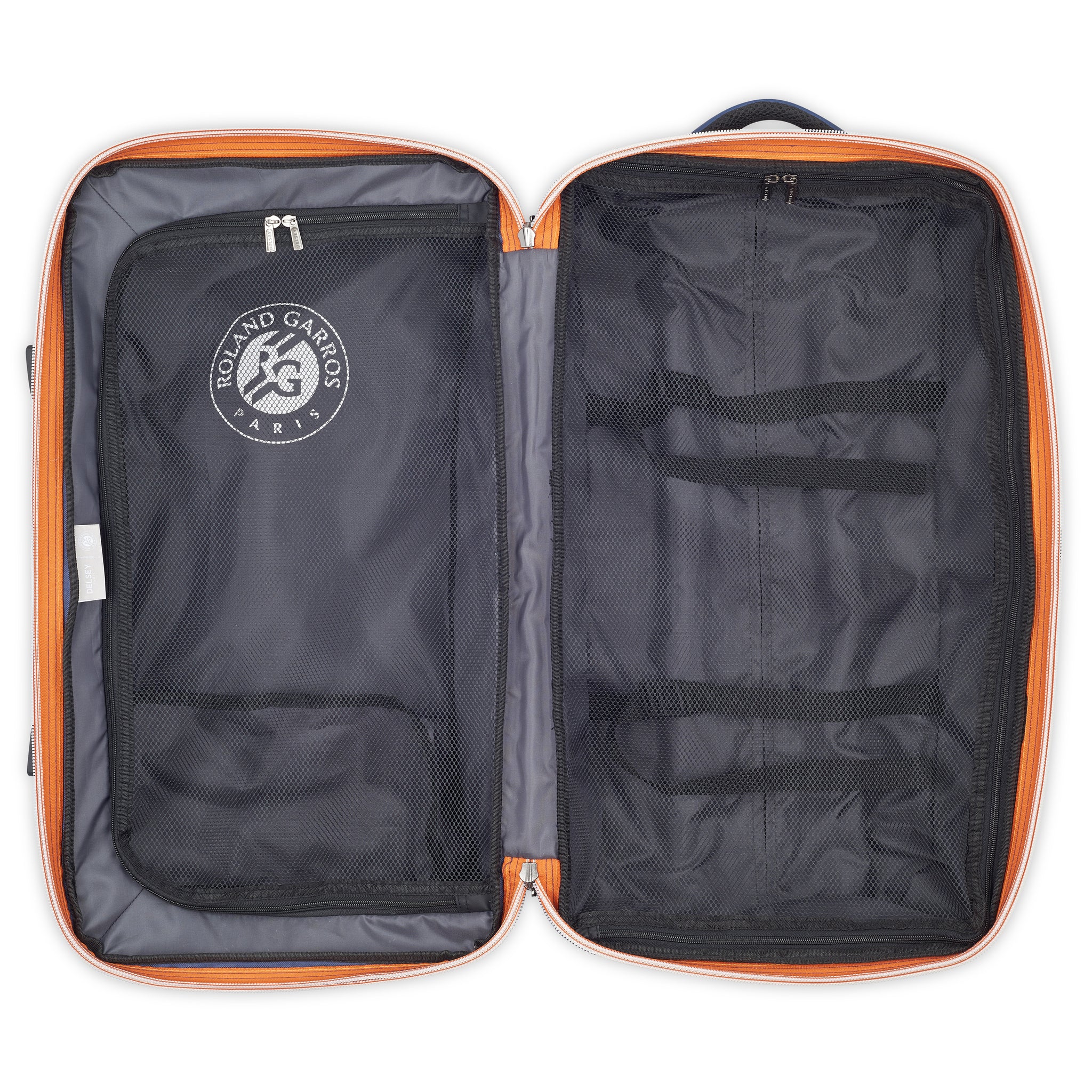 حقيبة ديلسي باريس راسبيل الناعمة ذات العجلات المزدوجة، 64 سم، رولان جاروس، أزرق - 00328932102RG