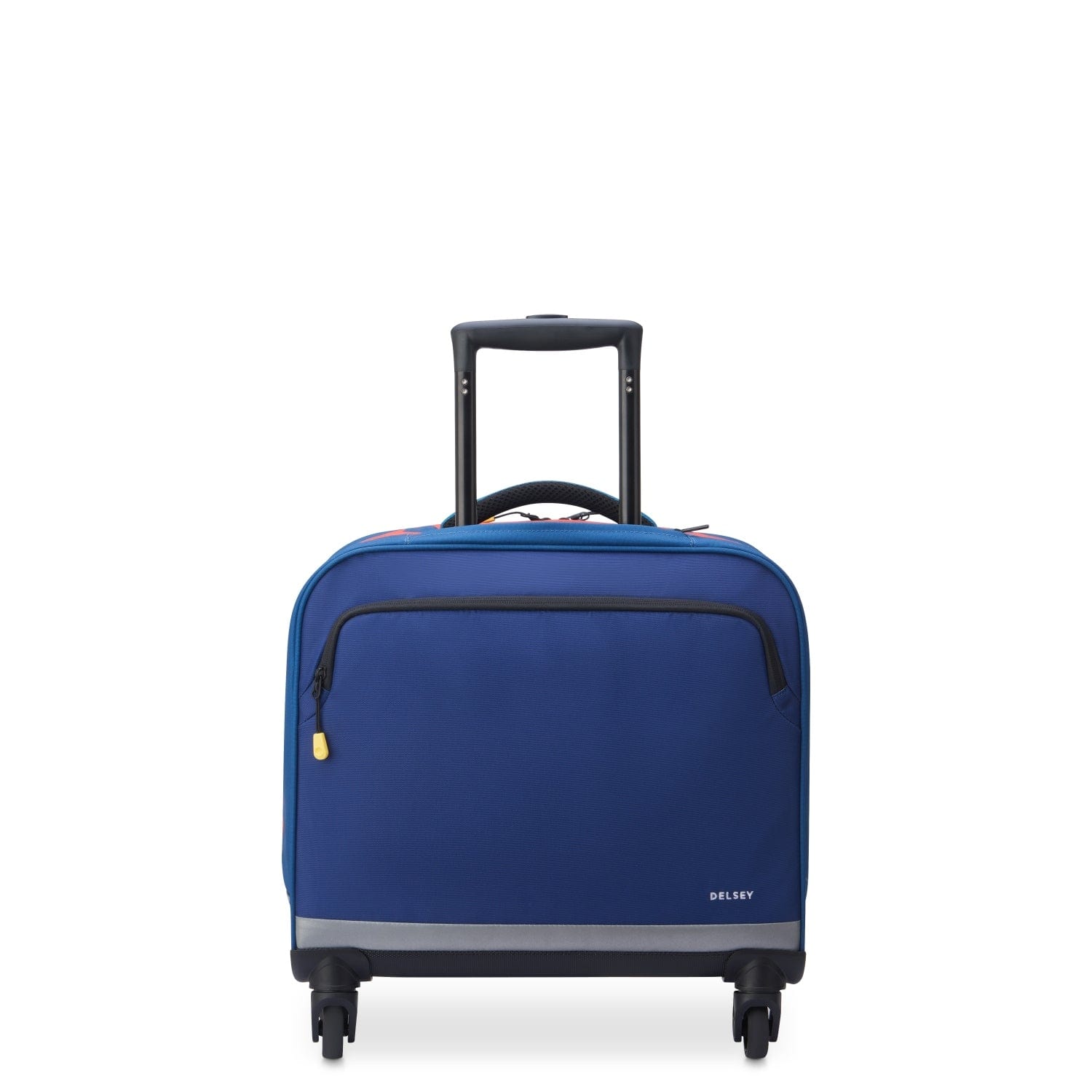 حقيبة ديلسي باريس المدرسية بأربع عجلات أفقية، العودة إلى المدرسة ٢٠٢٣ - ١٥.٦ بوصة، أزرق - ٠٠٣٣٨٩٤٥٢٠٢