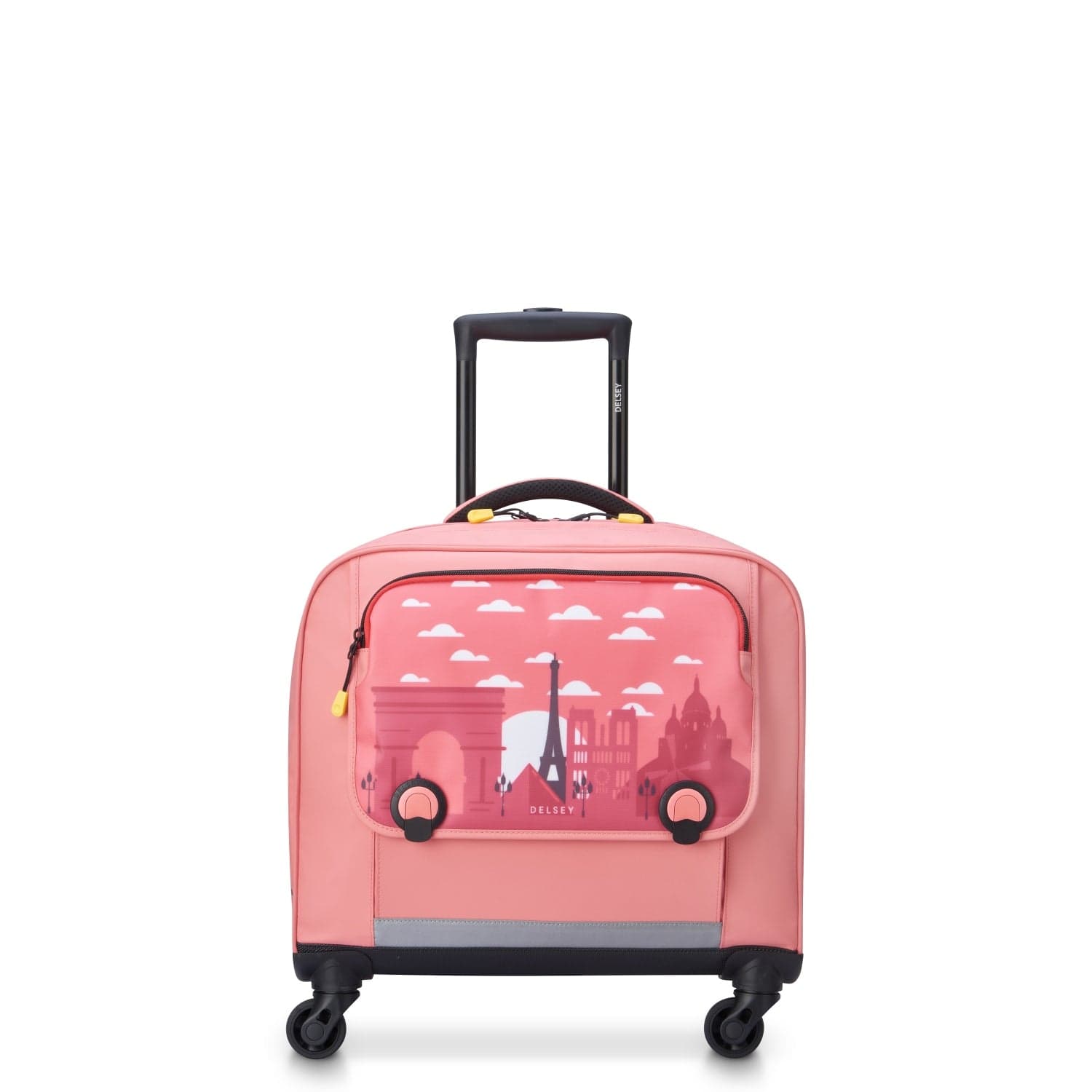 Delsey BTS 2023 4 Wheel Horizontal Schoolbag - 15.6