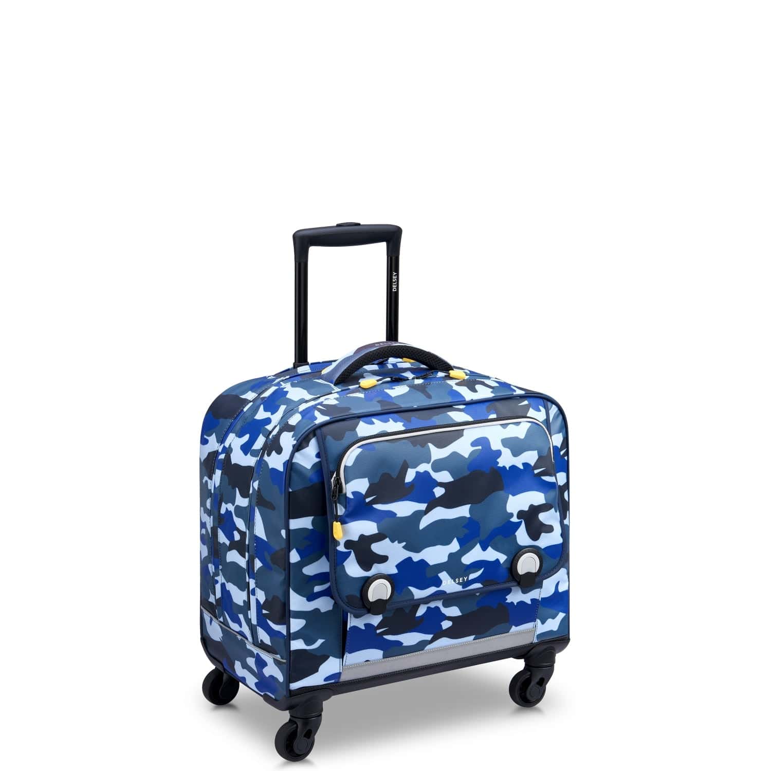 حقيبة ديلسي باريس المدرسية بأربع عجلات أفقية