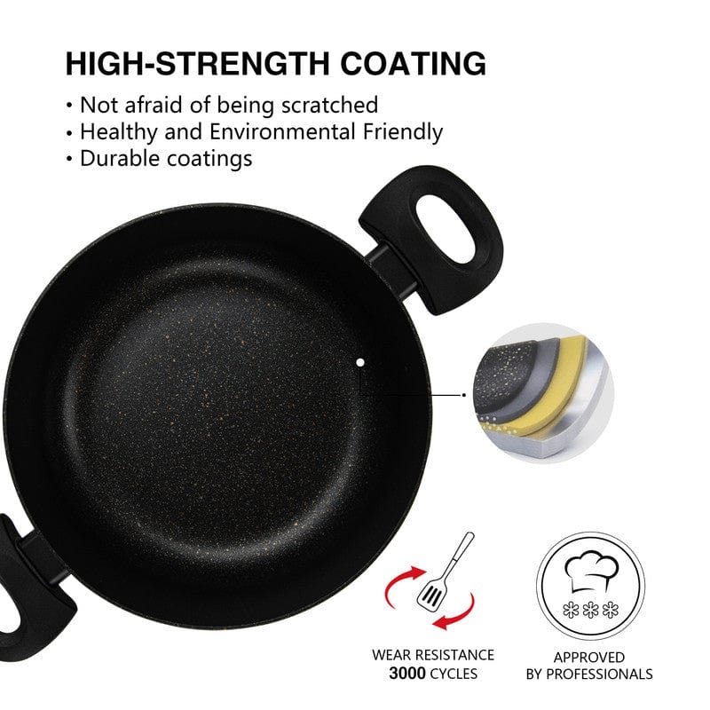 مجموعة أواني طهي فيسمان، عرض خاص، 5 قطع، مصنوعة من الألومنيوم وطبقة غير لاصقة