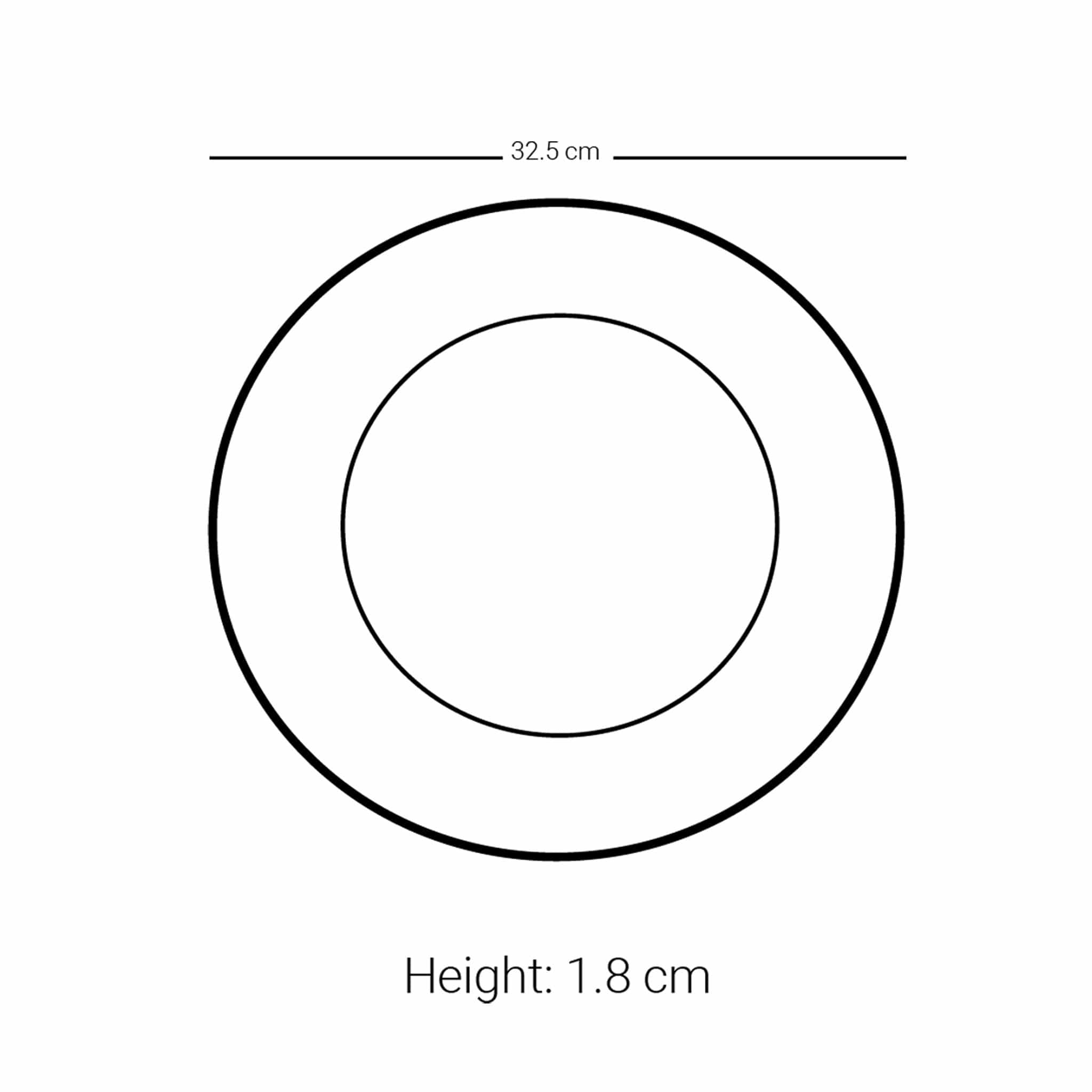 طبق شحن كبير من ديملاج ميلانج (بلاتيني وأزرق)