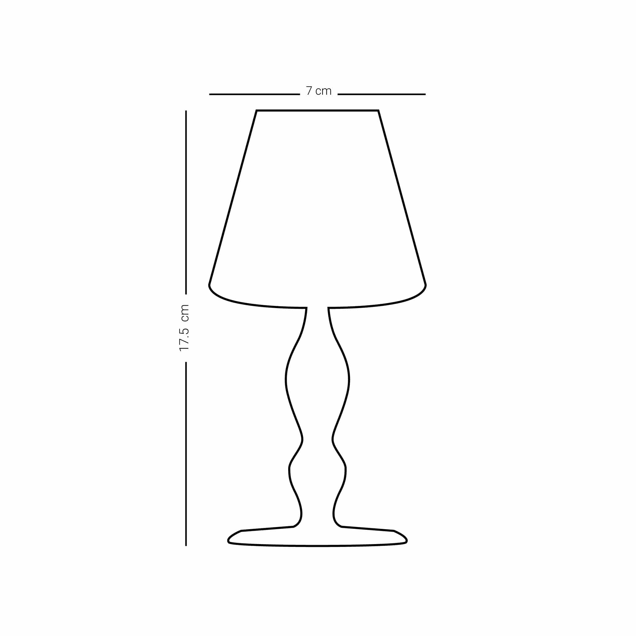 حامل شموع كبير من دملاج الثلث (منقوش)