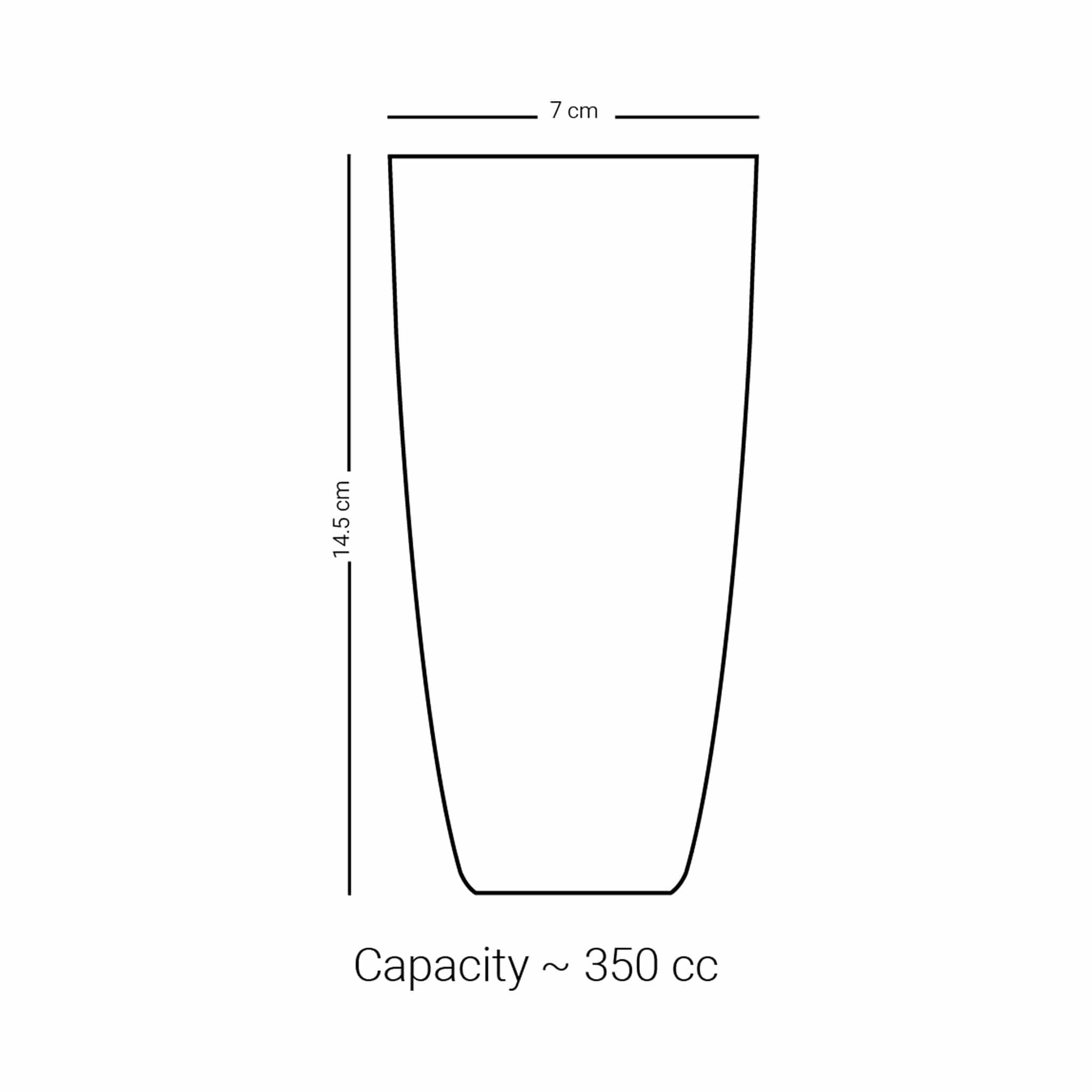 مجموعة ديملاج أصالة من 6 أكواب (ذهبي وأزرق)