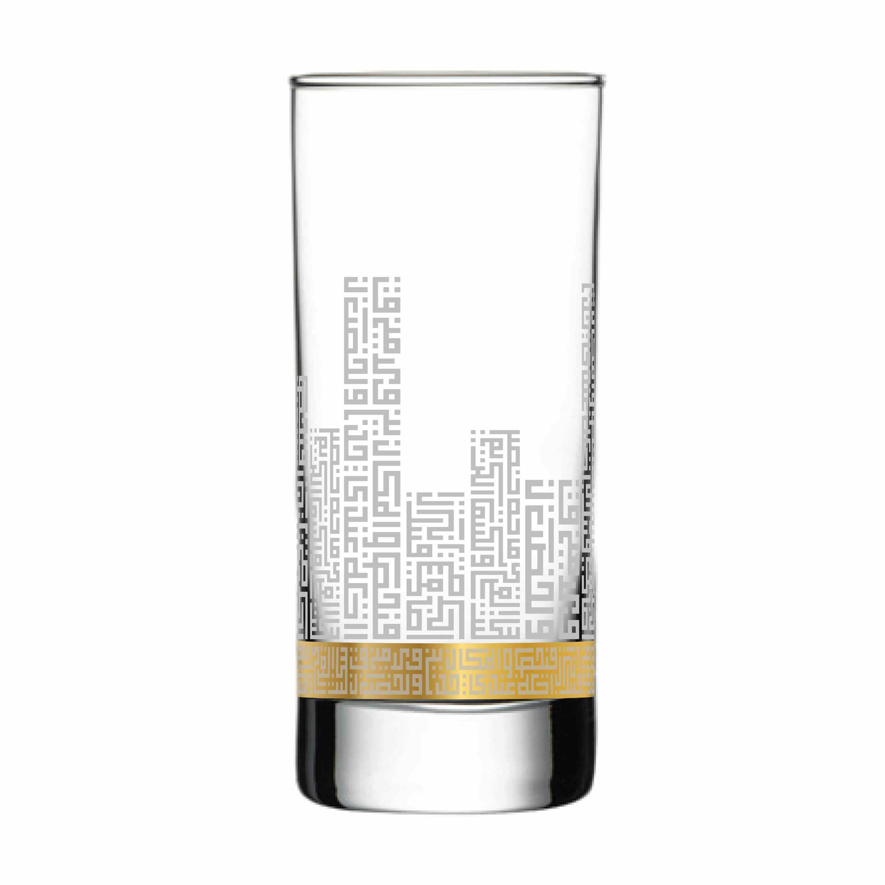 مجموعة أكواب ديملاج أبراج، 6 قطع (ذهبي)