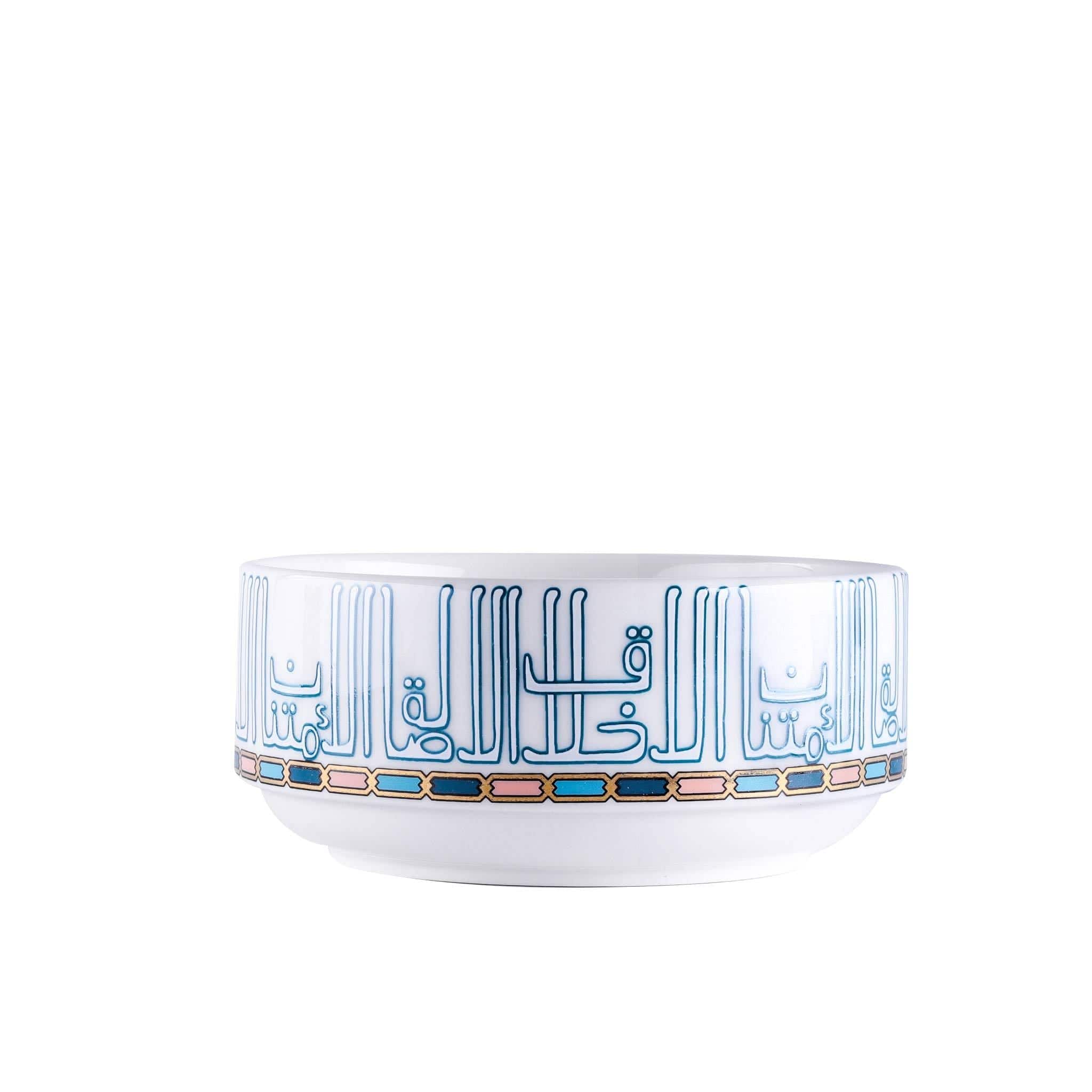 مجموعة ديملاج أصالة من قطعتين من أوعية التقديم (ذهبي وأخضر)