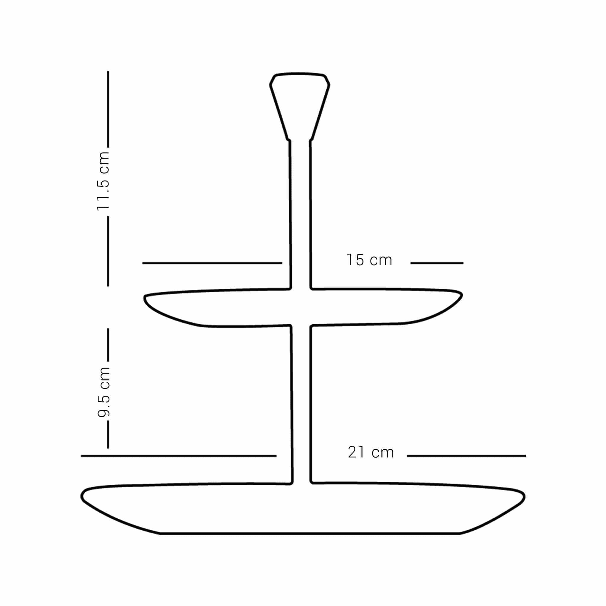 صينية دملاج سرور 2 دور (ذهبي)