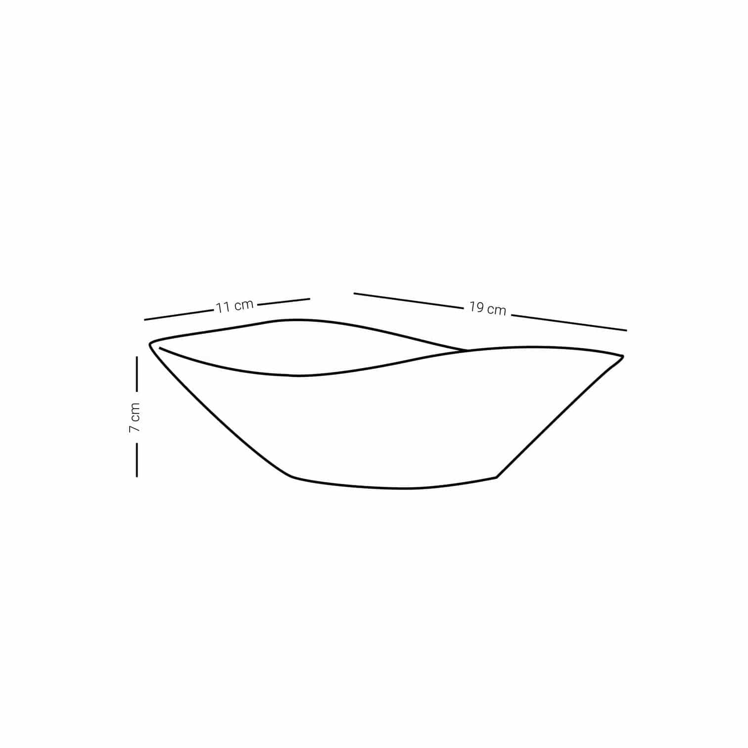 مجموعة ديملاج قرطبة من قطعتين من أوعية التقديم الصغيرة (ذهبي)