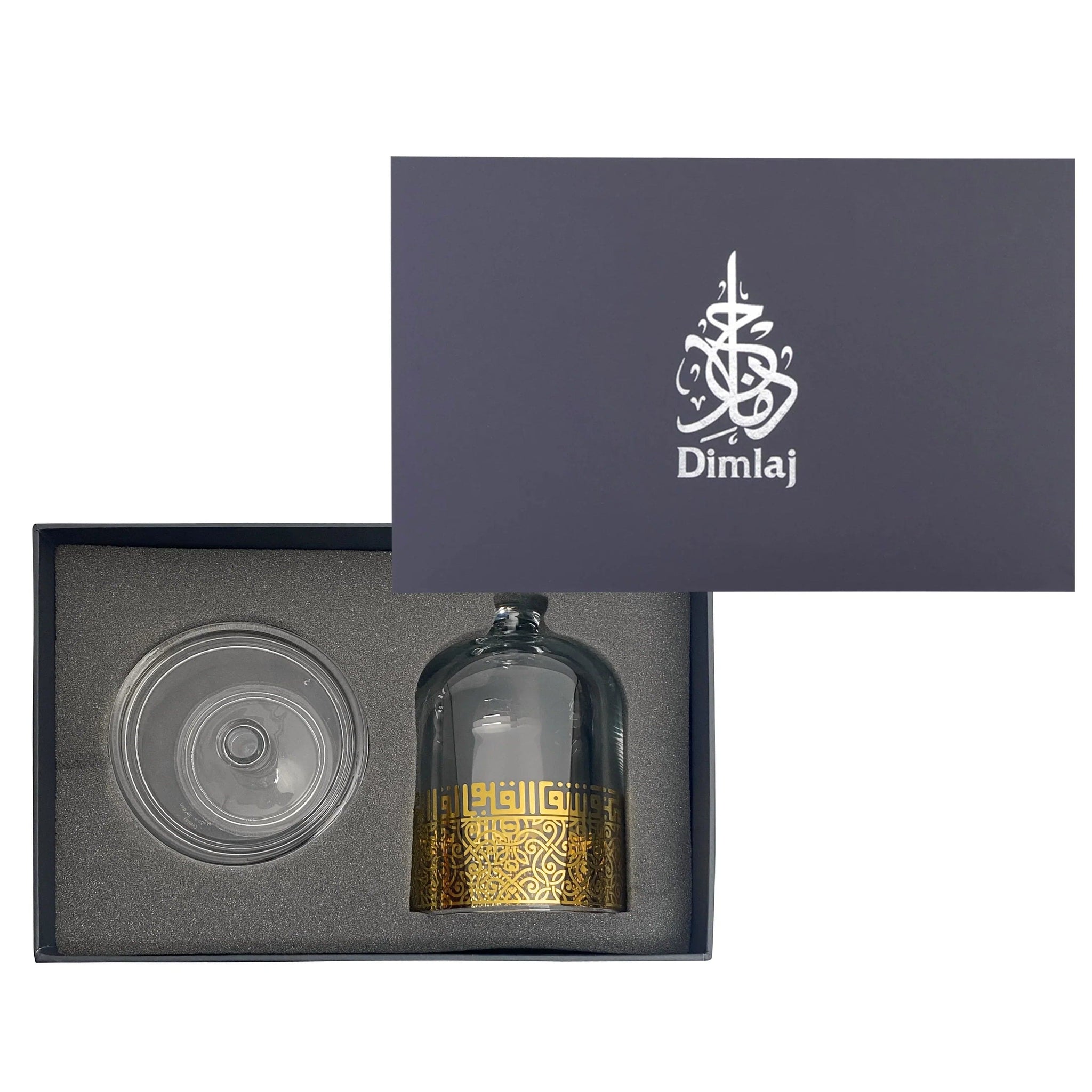 دملاج شفا بونبونير زجاجي (ذهبي)