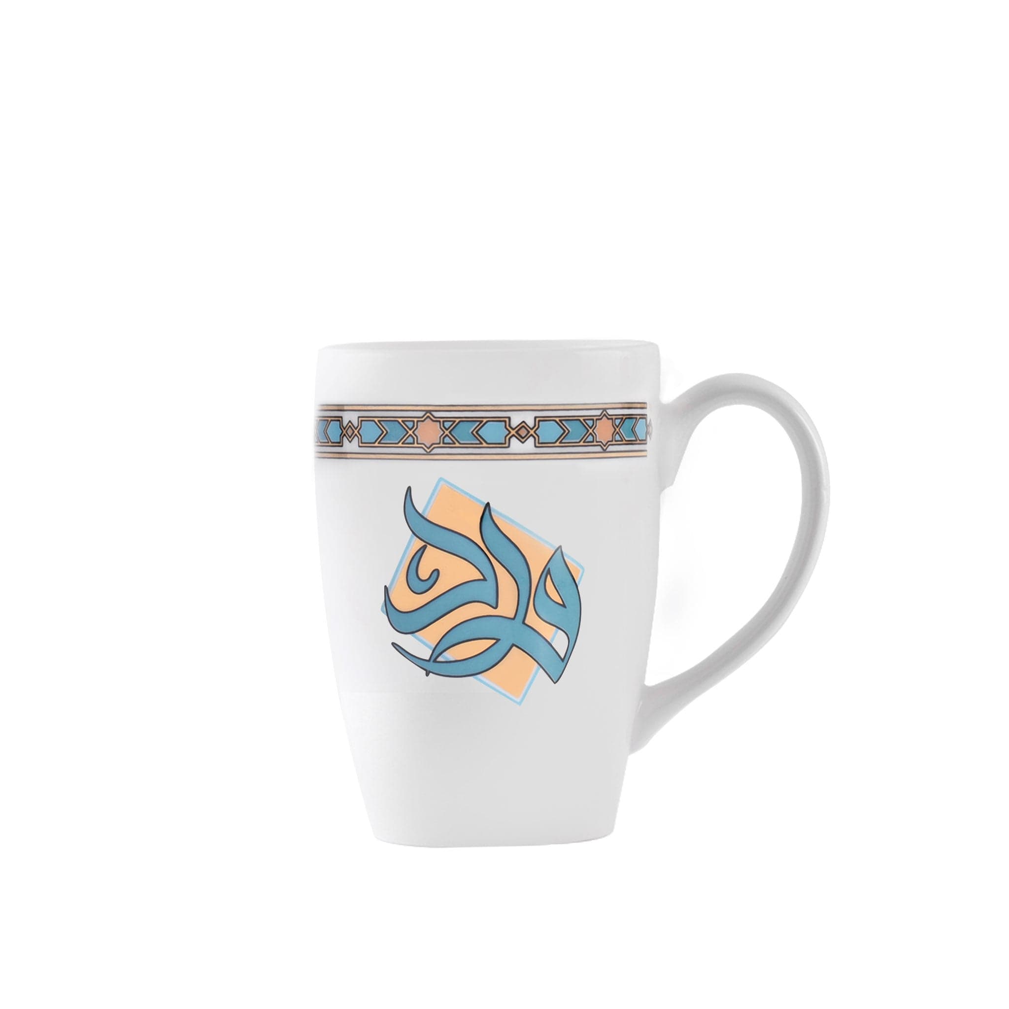 مجموعة ديملاج ورود من كوبين بورسلين (ذهبي وأخضر)