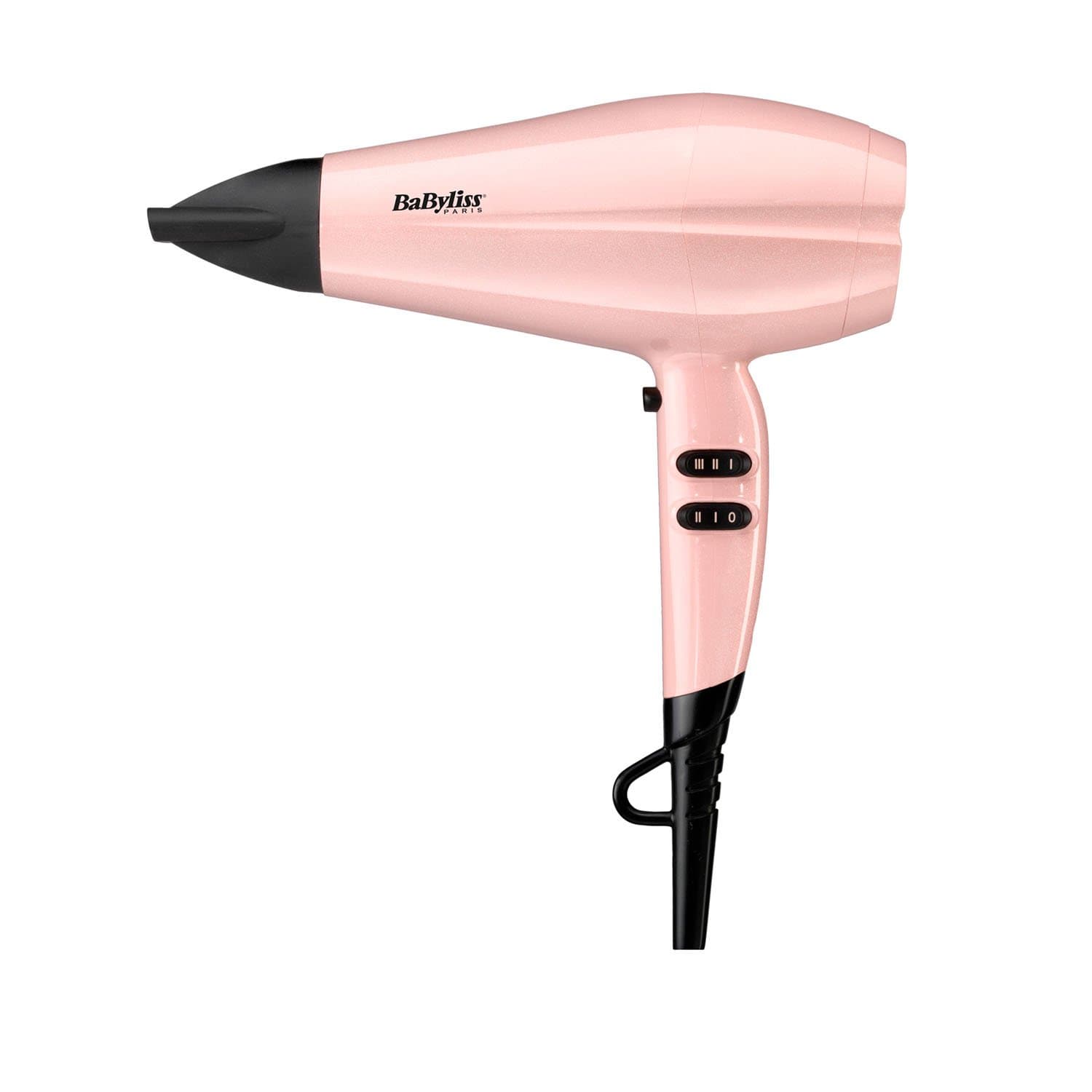 BABYLISS DC DRYER 2200W ROSE BLUSH ADVANCED ONIC FRIZZ CONTROL 3 HEAT 2 SPEED COOL SHOT LIGHT - 5337PRSDE