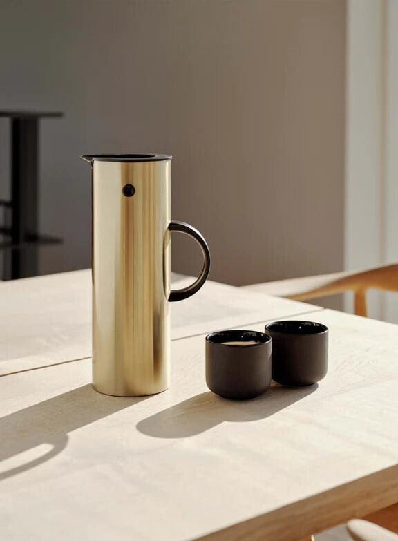 Stelton EM77 vacuum jug, 1L - brushed brass 900-8