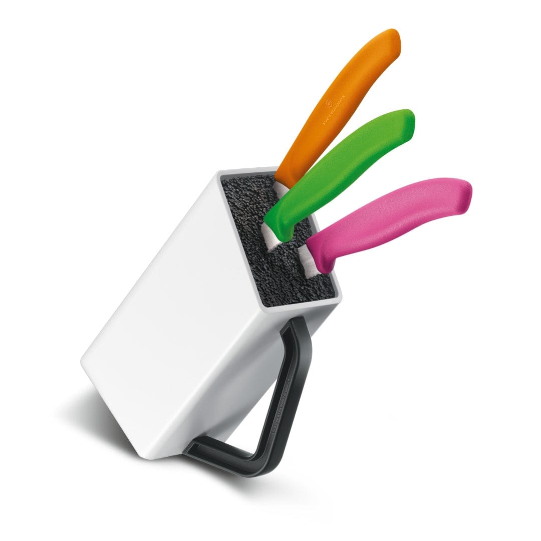 مجموعة أدوات المائدة الكلاسيكية السويسرية من فيكتورينوكس باللون الأبيض - 7.7031.03