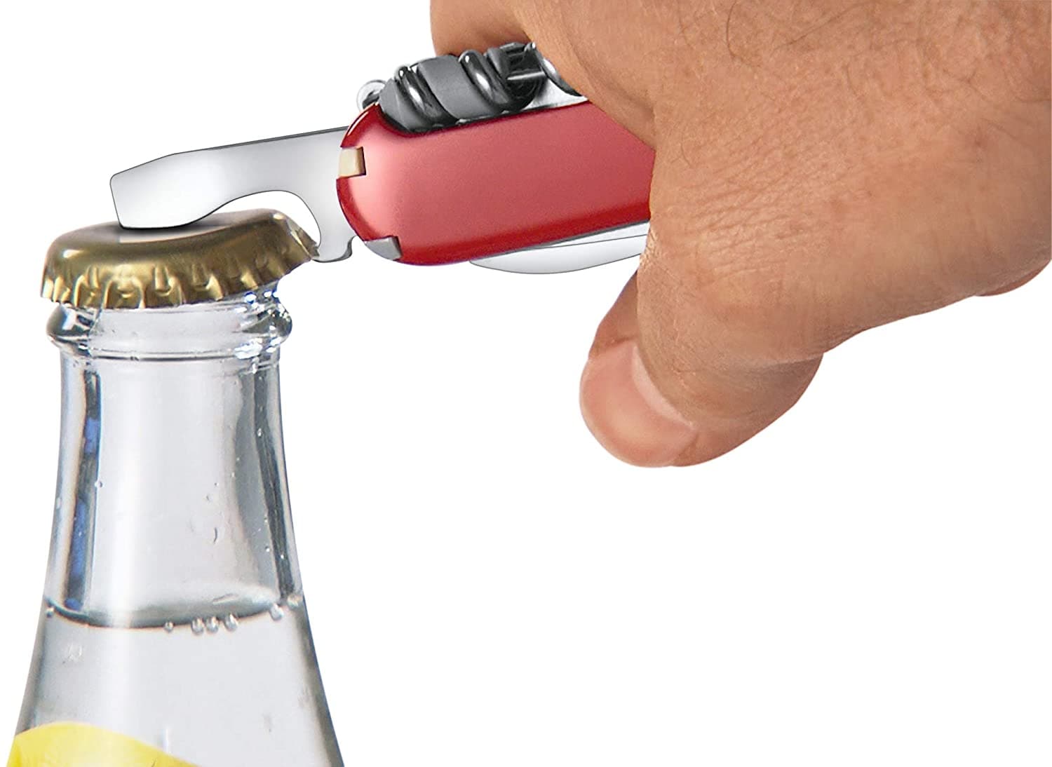 سكين الجيش السويسري من فيكتورينوكس، مقاس 84 مم، أحمر، مع 10 وظائف - 0.2503.B1