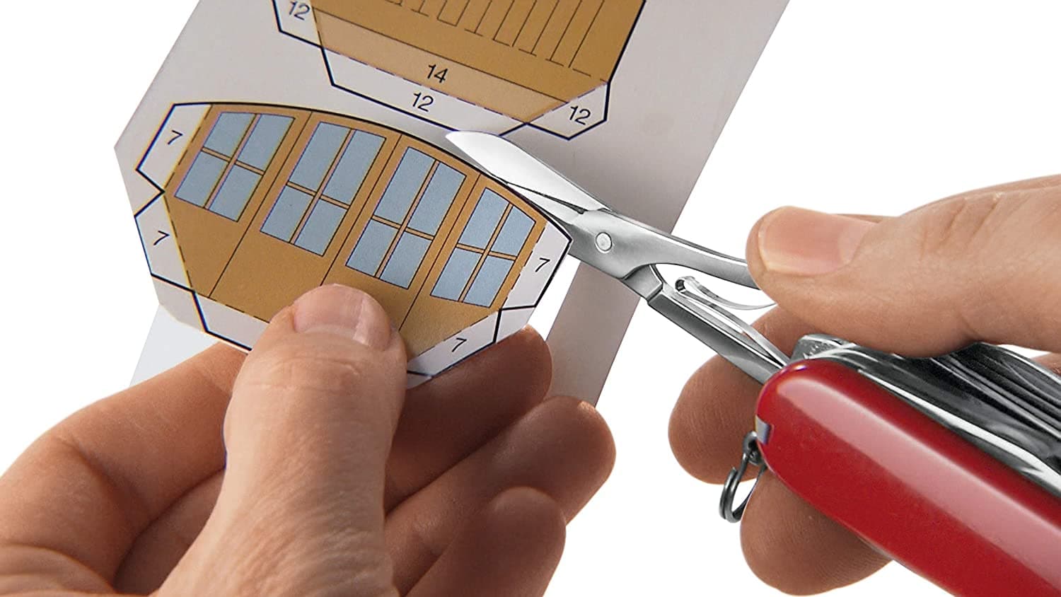 سكين الجيش السويسري من فيكتورينوكس، 91 مم، أحمر، مع 24 وظيفة - 1.3773