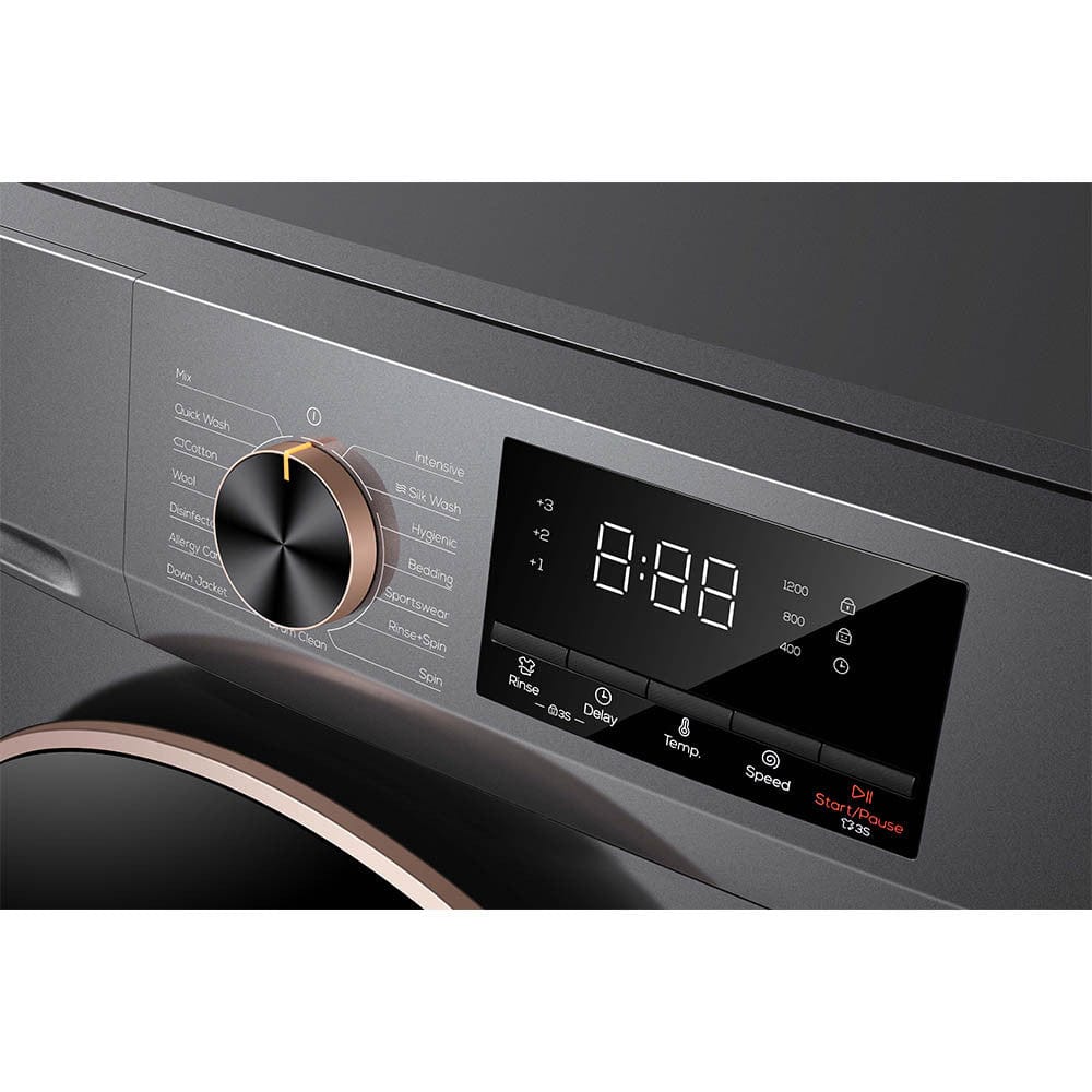 غسالة ملابس TCL تحميل أمامي سعة 10 كجم