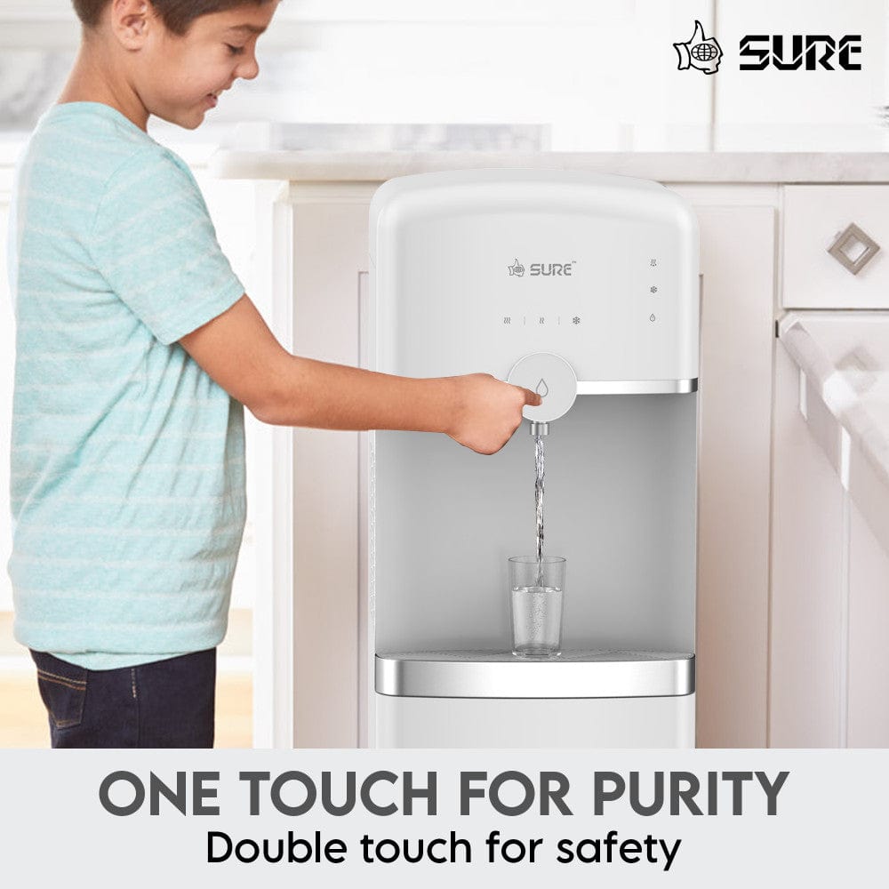 موزع مياه Sure ذو التحميل السفلي مع خاصية التحكم باللمس