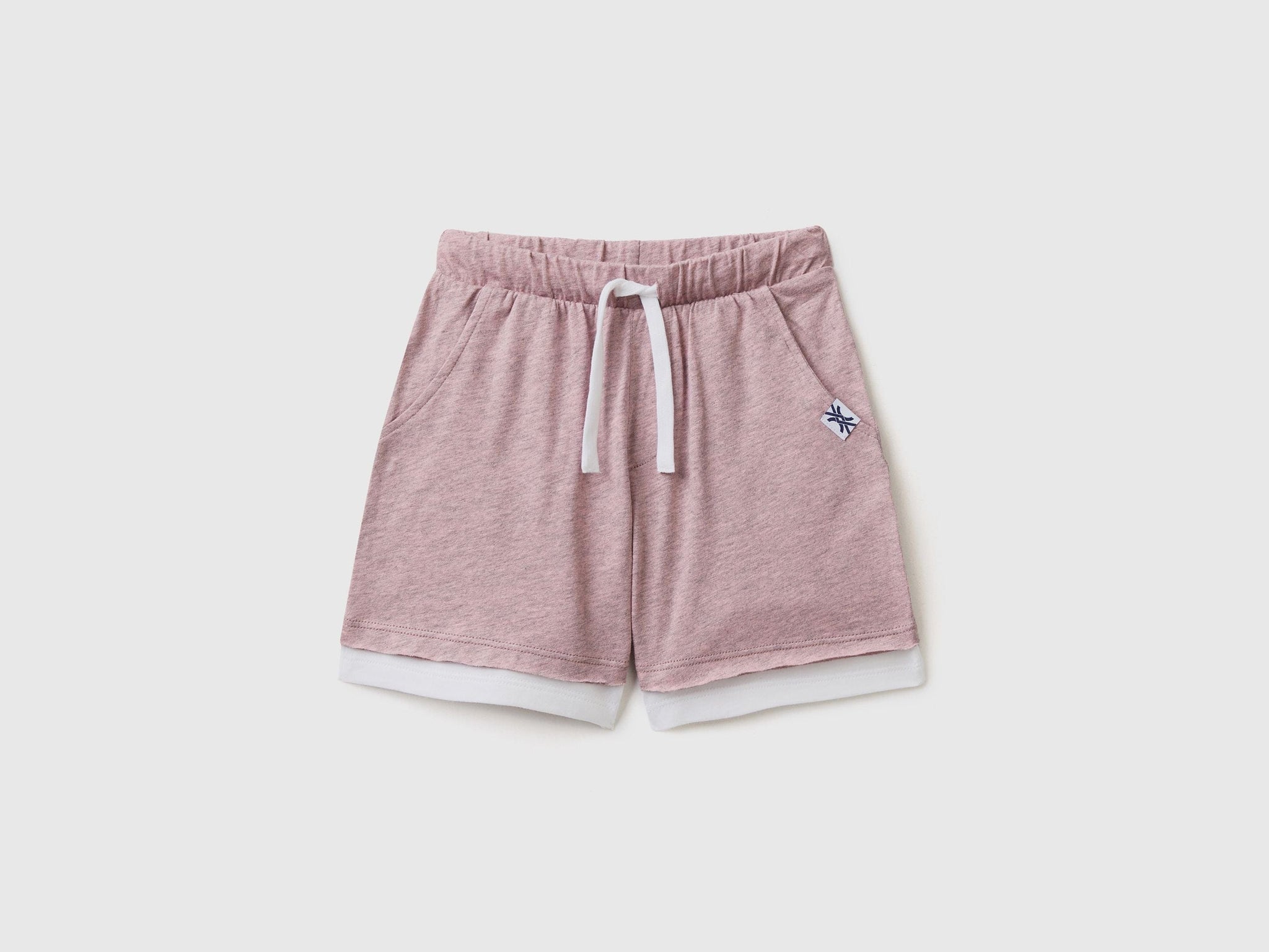 Shorts in marl cotton