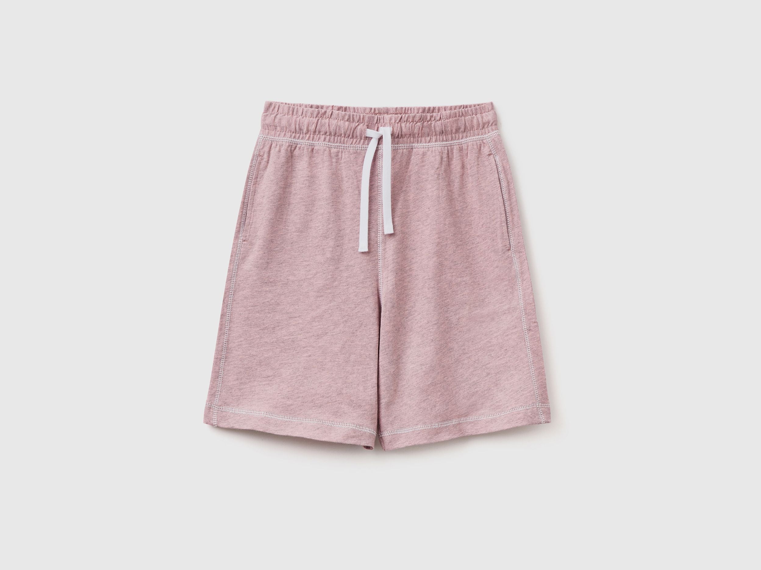 Bermudas in marl jersey