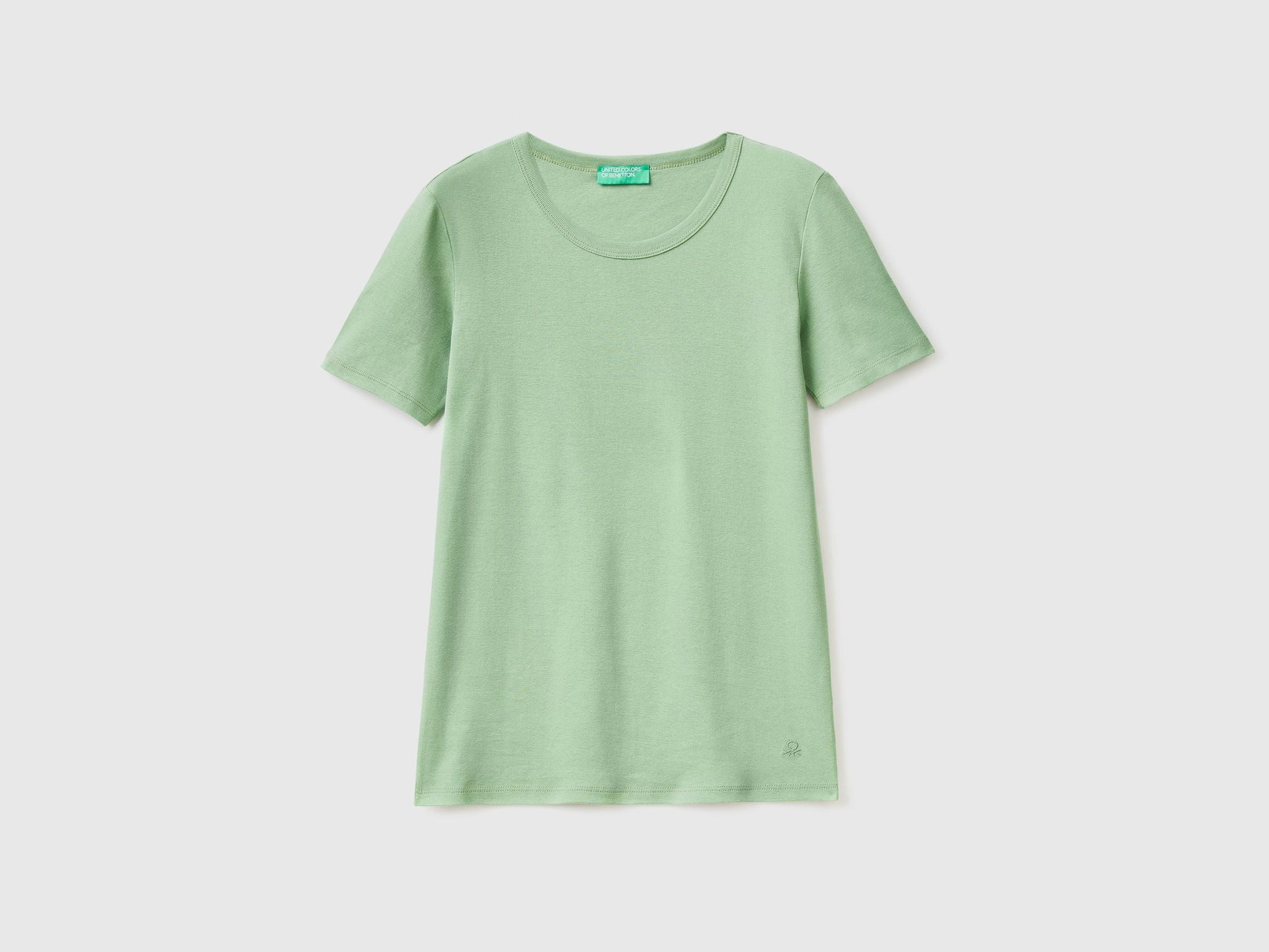 Long fiber cotton t-shirt
