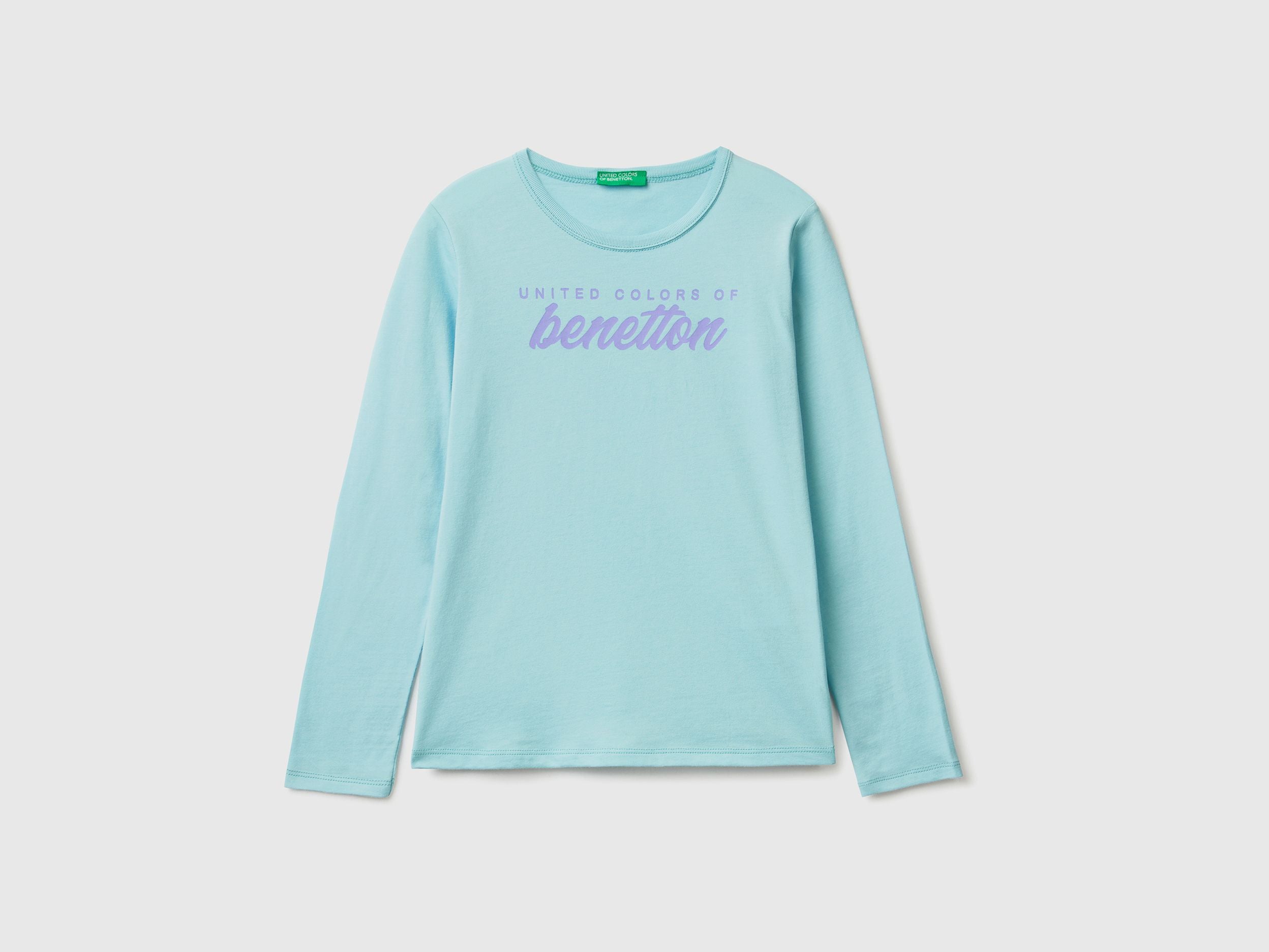 Long sleeve 100% cotton t-shirt