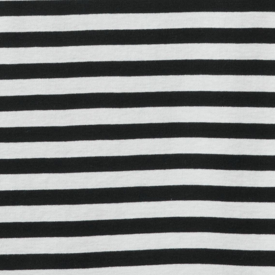 تي شيرت مخطط بأكمام 3/4 من القطن بنسبة 100%