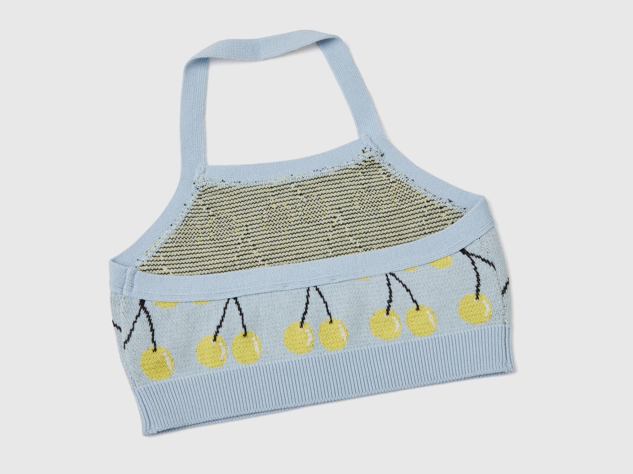 قميص قصير بنقشة فاكهة