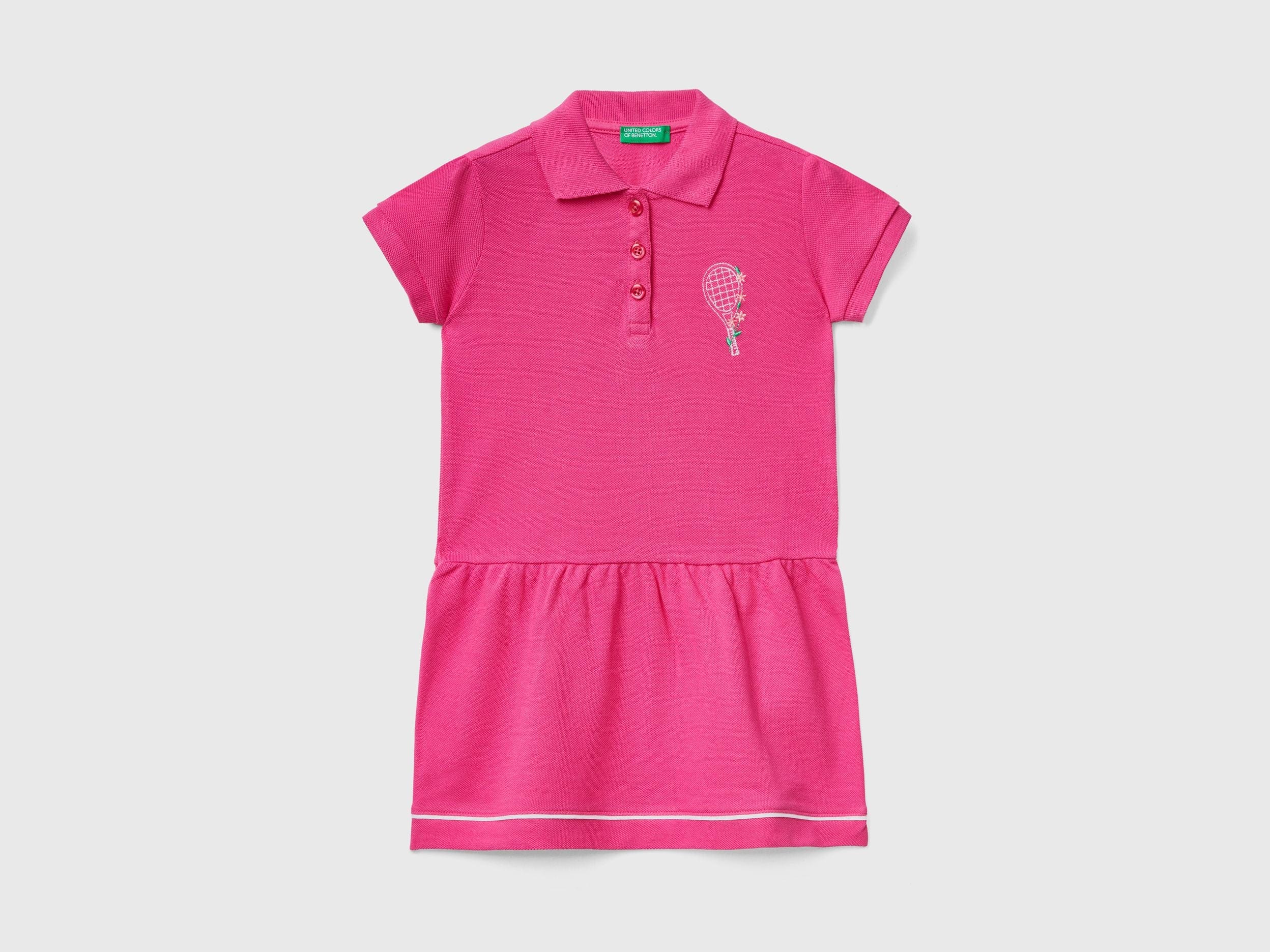 Short polo-style dress