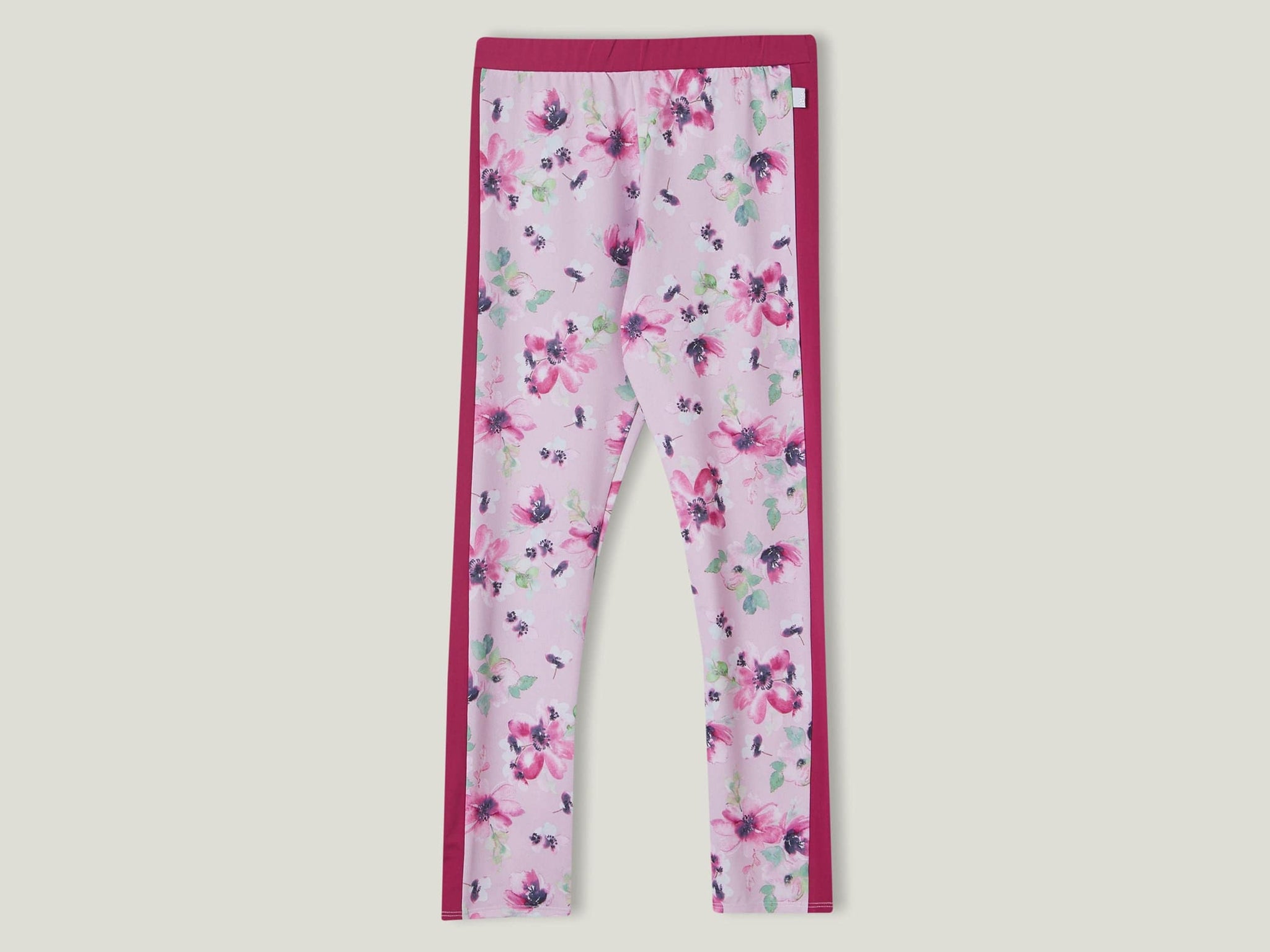 Leggings with floral print