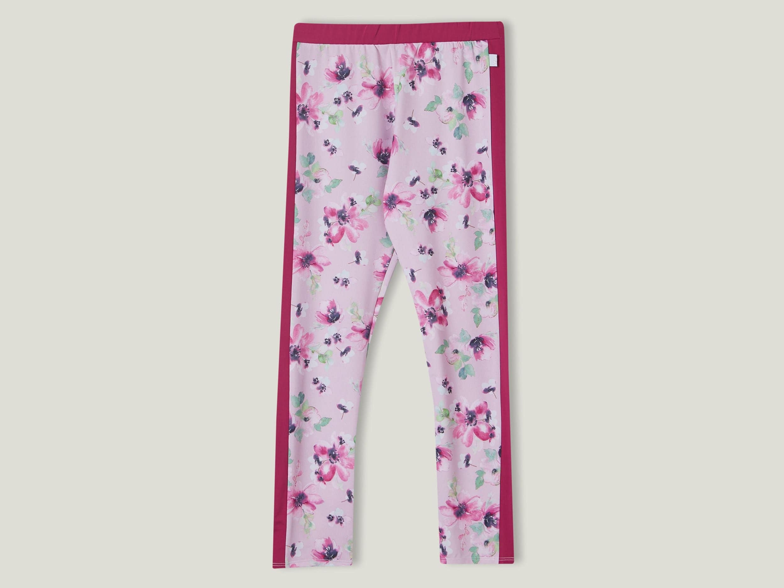 Leggings with floral print