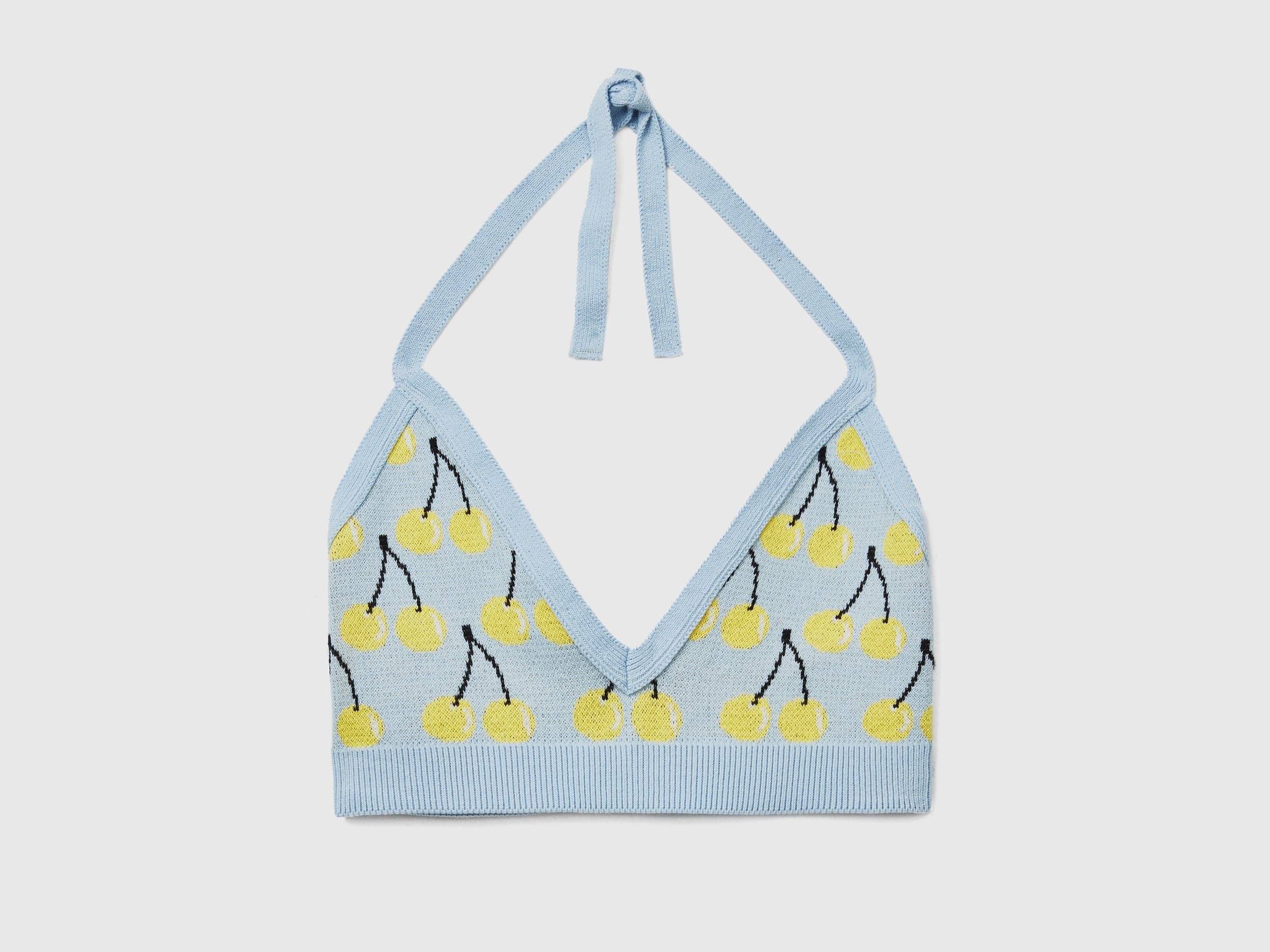 Top with fruit pattern