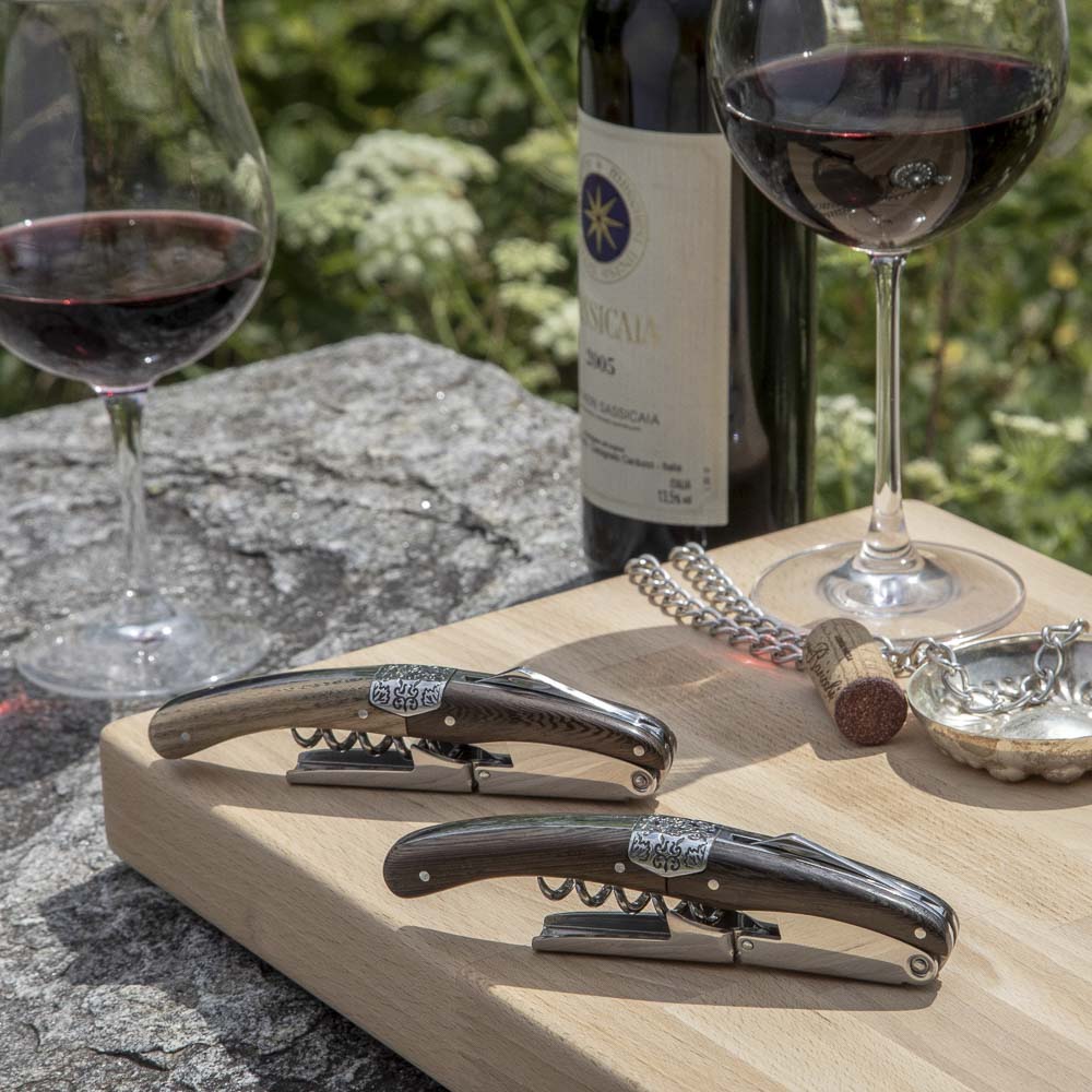 Legnoart Primitivo Sommelier Corkscrew With Solid Wenghe' Handle Wf-3Dx