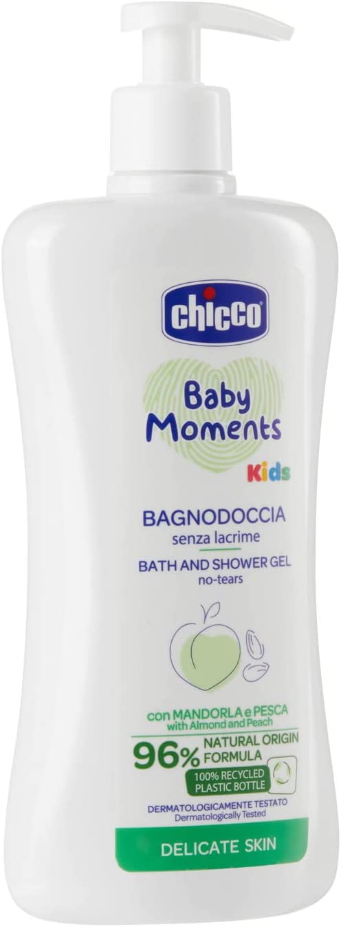 جل استحمام شيكو بيبي مومنتس بدون دموع للأطفال - ٥٠٠ مل