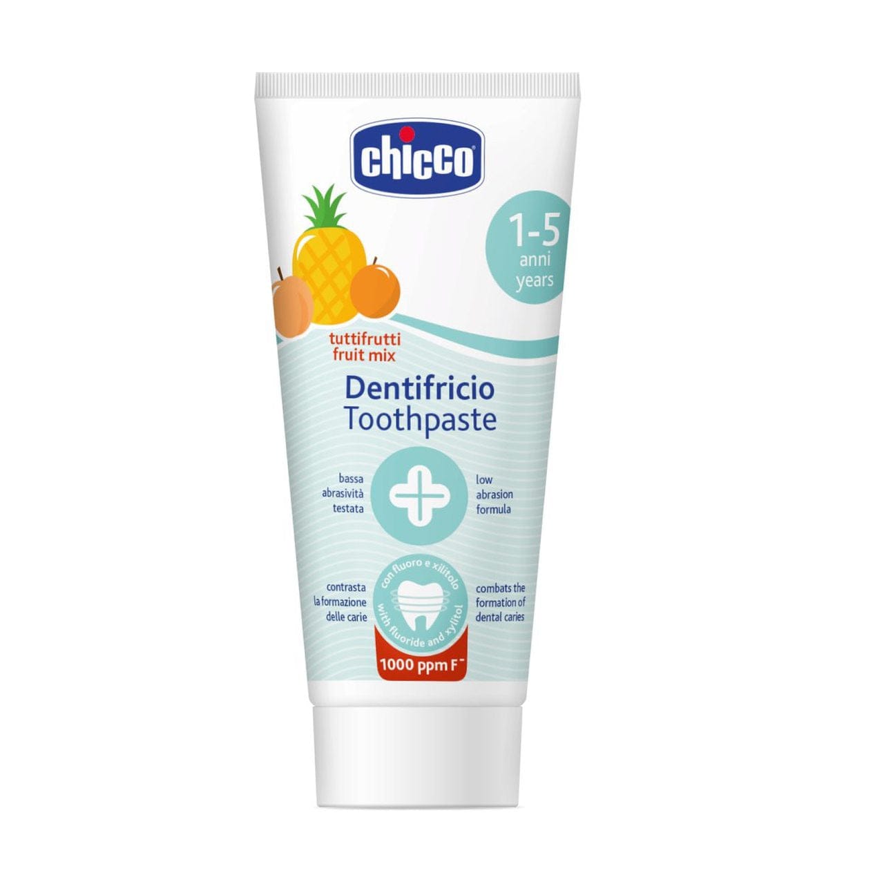 CHICCO FRUIT MIX TOOTHPASTE WITH FLUORIDE 1-5Y