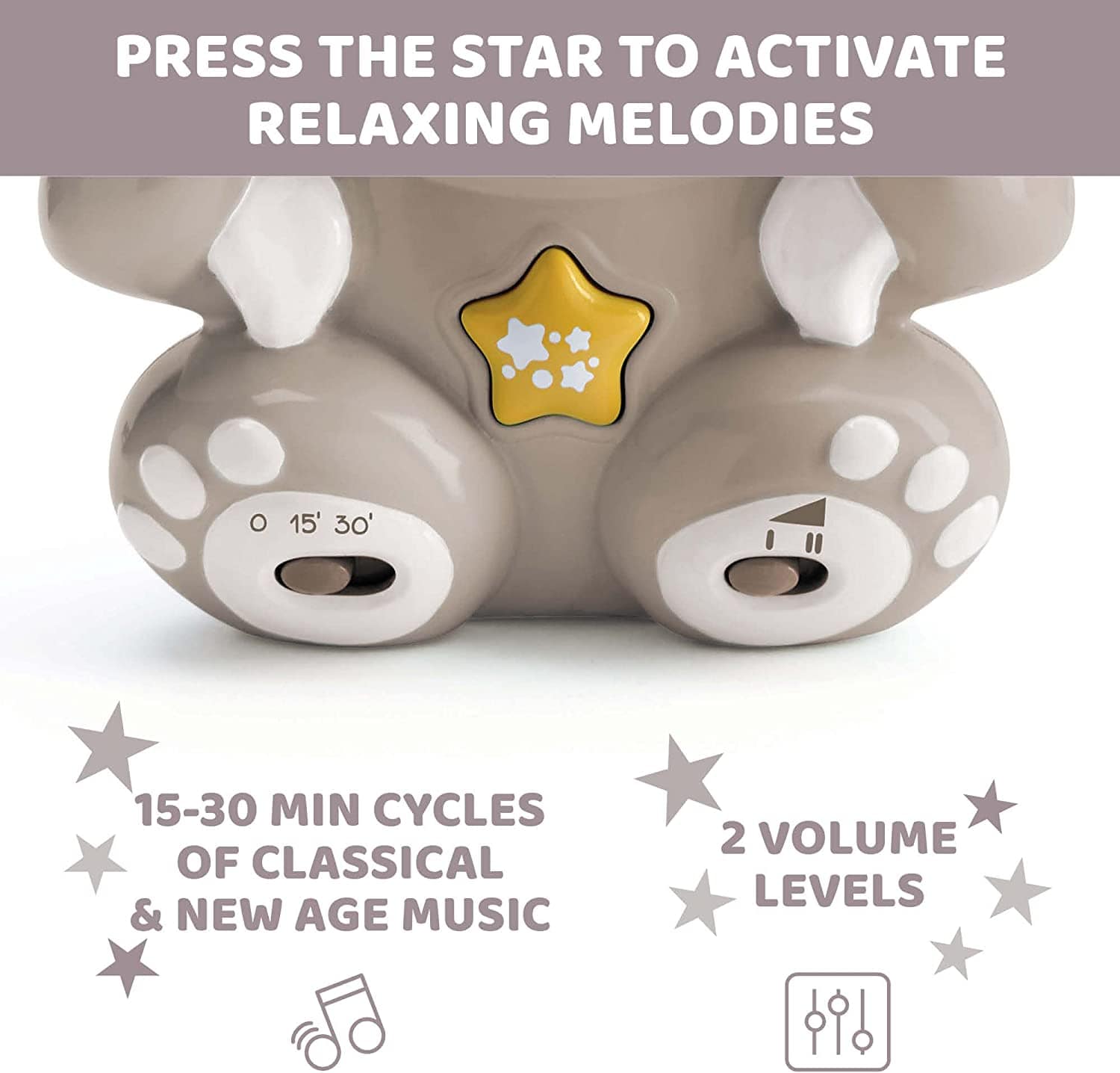 لعبة دب قوس قزح وردي