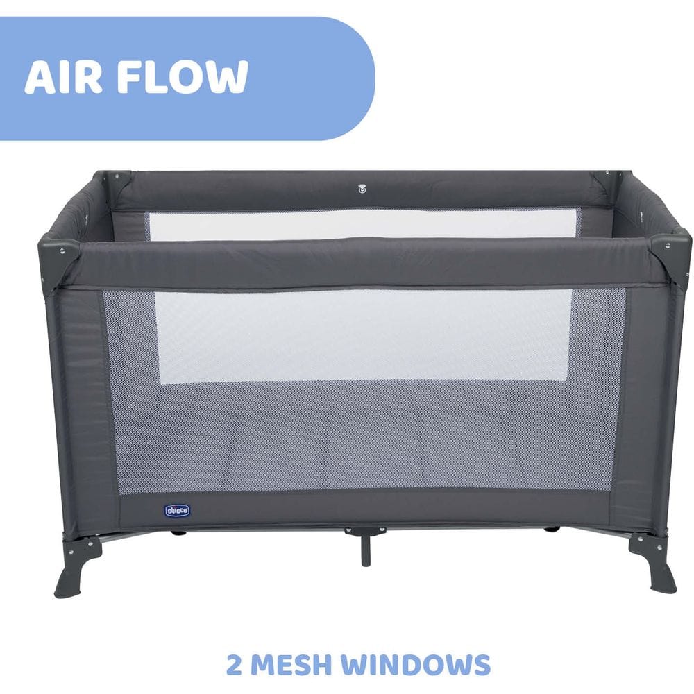 سرير أطفال شيكو جودنايت رمادي غامق - CH87029-40