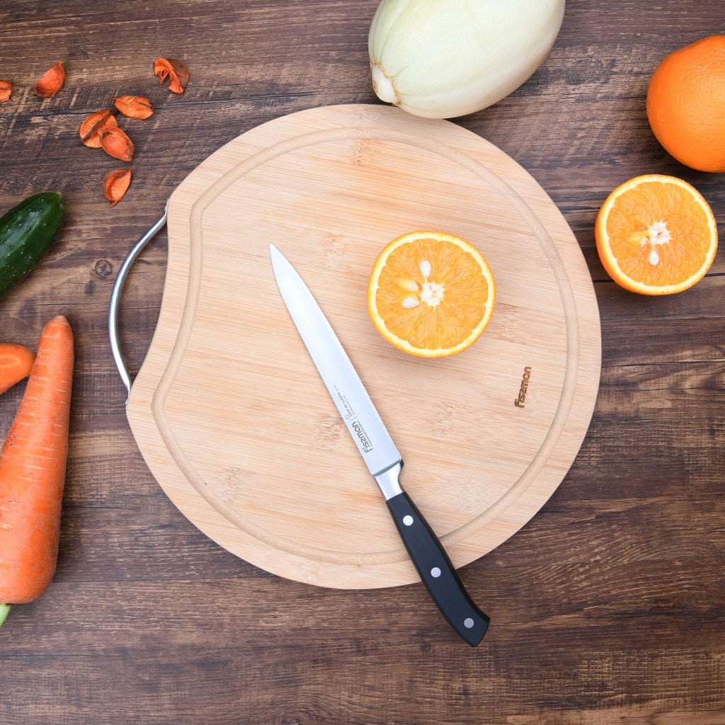 سكين فيسمان متعدد الاستخدامات، سلسلة شيف دي كوزين، أسود، 6 بوصات